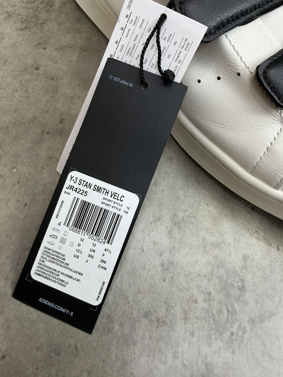 Y-3 Adidas Y-3 Stan Smith Velcro Size US 12.5 Size US 12.5 / EU 45-46 - 8 Thumbnail