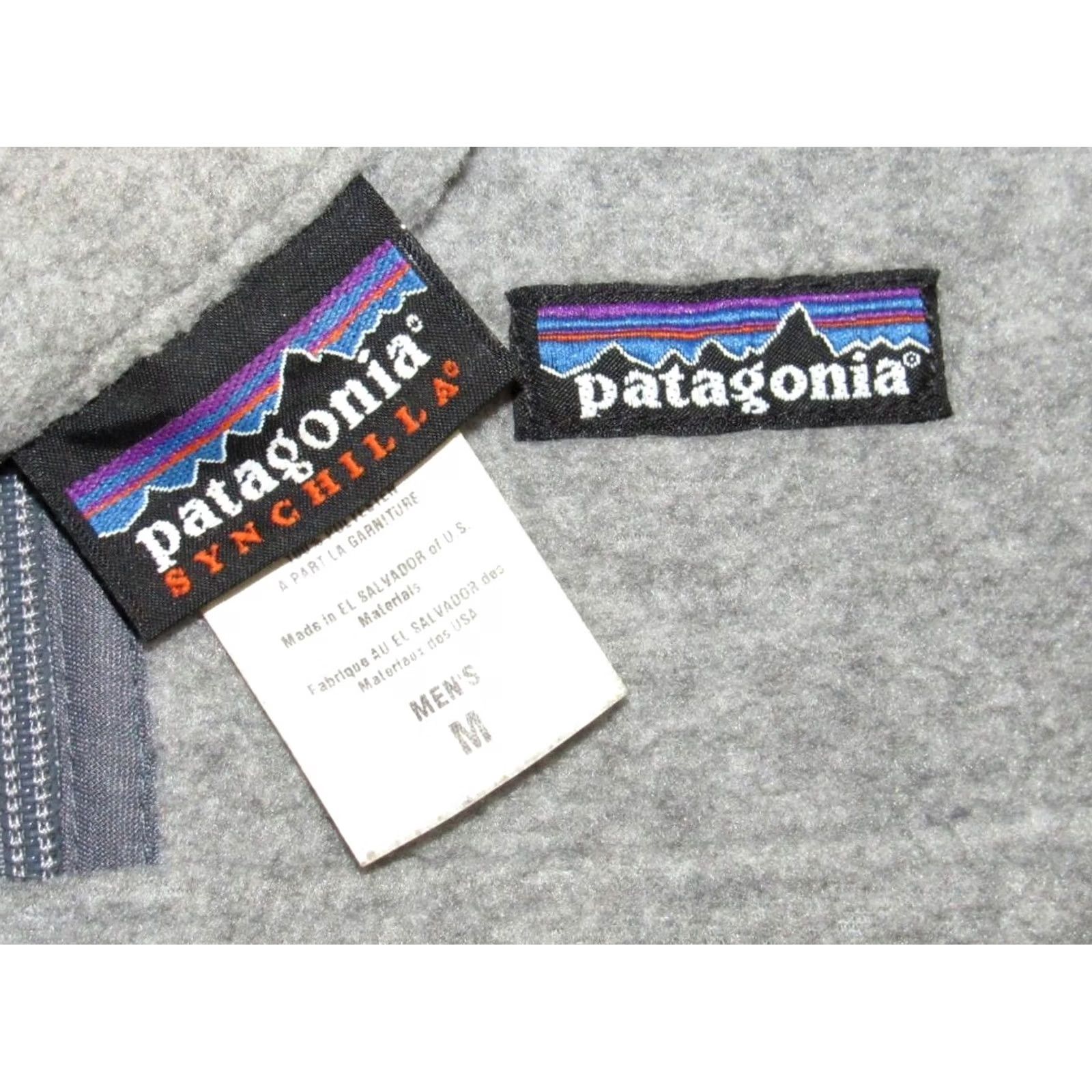 Patagonia Vtg 2006 PATAGONIA Marsupial Fleece Jacket Smoke Grey Medium Size US M / EU 48-50 / 2 - 3 Thumbnail