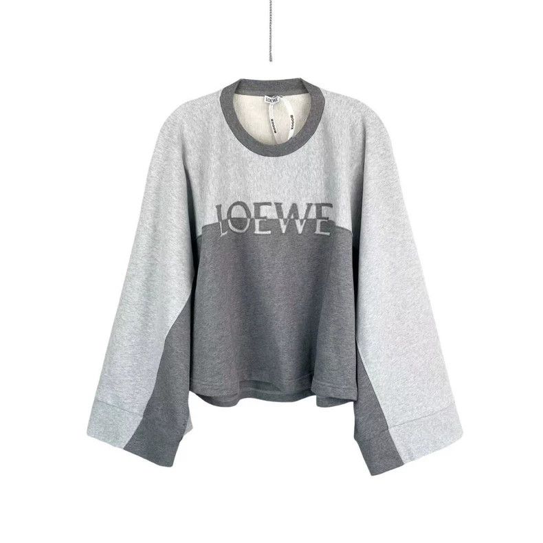 Loewe LOEWE Letter logo patchwork hoodie Size S / US 4 / IT 40 - 1 Thumbnail