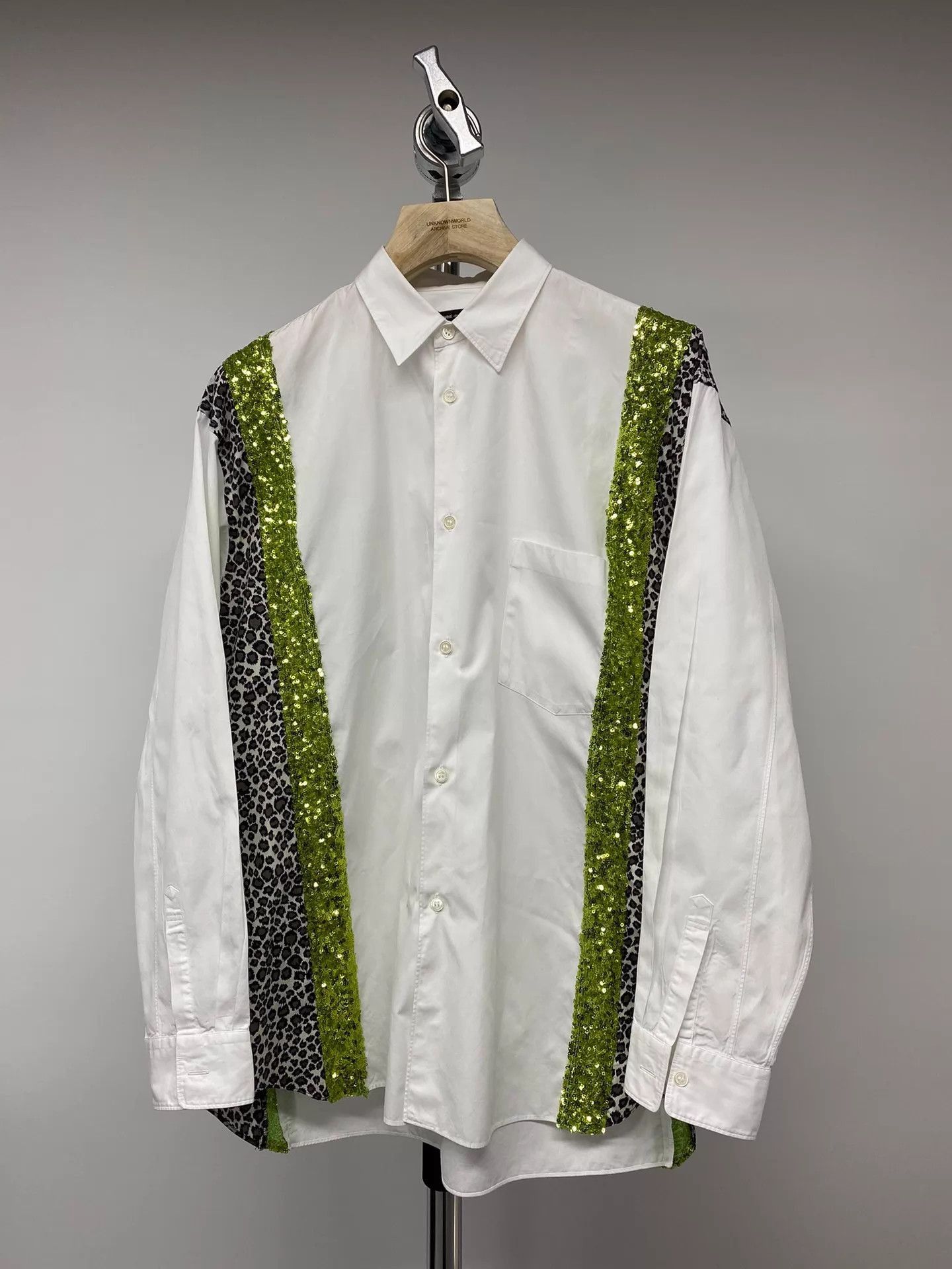 Comme des Garcons Leopard Print Button Up | Grailed