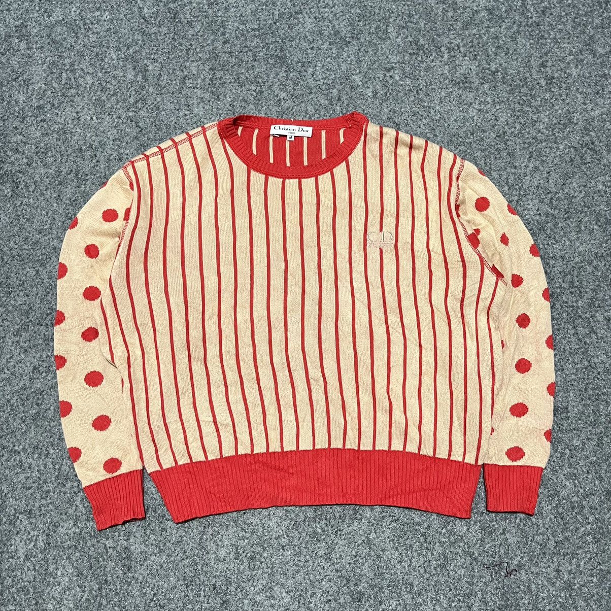 Christian Dior Monsieur Vintage Chiristian Dior Sports Knit Size M / US 6-8 / IT 42-44 - 1 Thumbnail