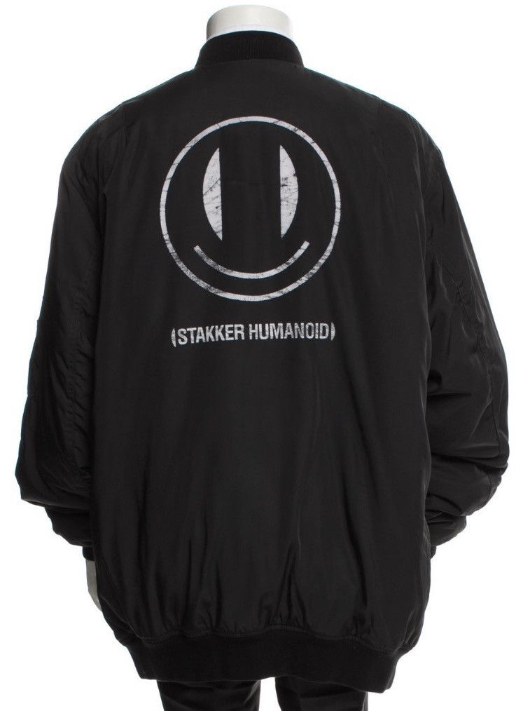 Raf Simons Raf Simons ‘Stakker Humanoid’ Oversized Bomber Jacket Size US L / EU 52-54 / 3 - 3 Thumbnail