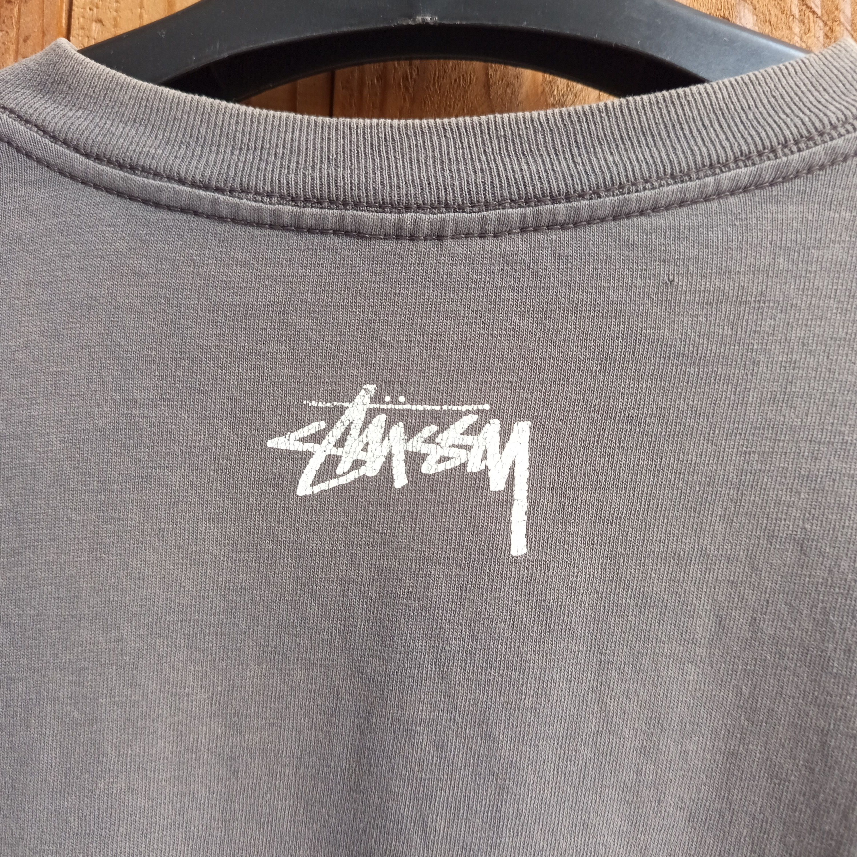 Stussy Vintage Stussy Build For The Long Haul t shirt Size US L / EU 52-54 / 3 - 4 Thumbnail