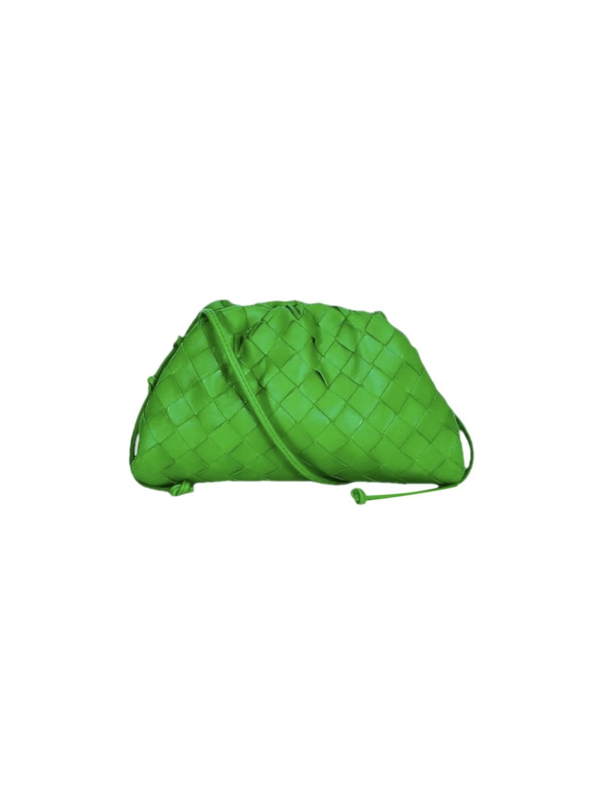 Bottega Veneta Mini Pouch shoulder bag in woven leather.