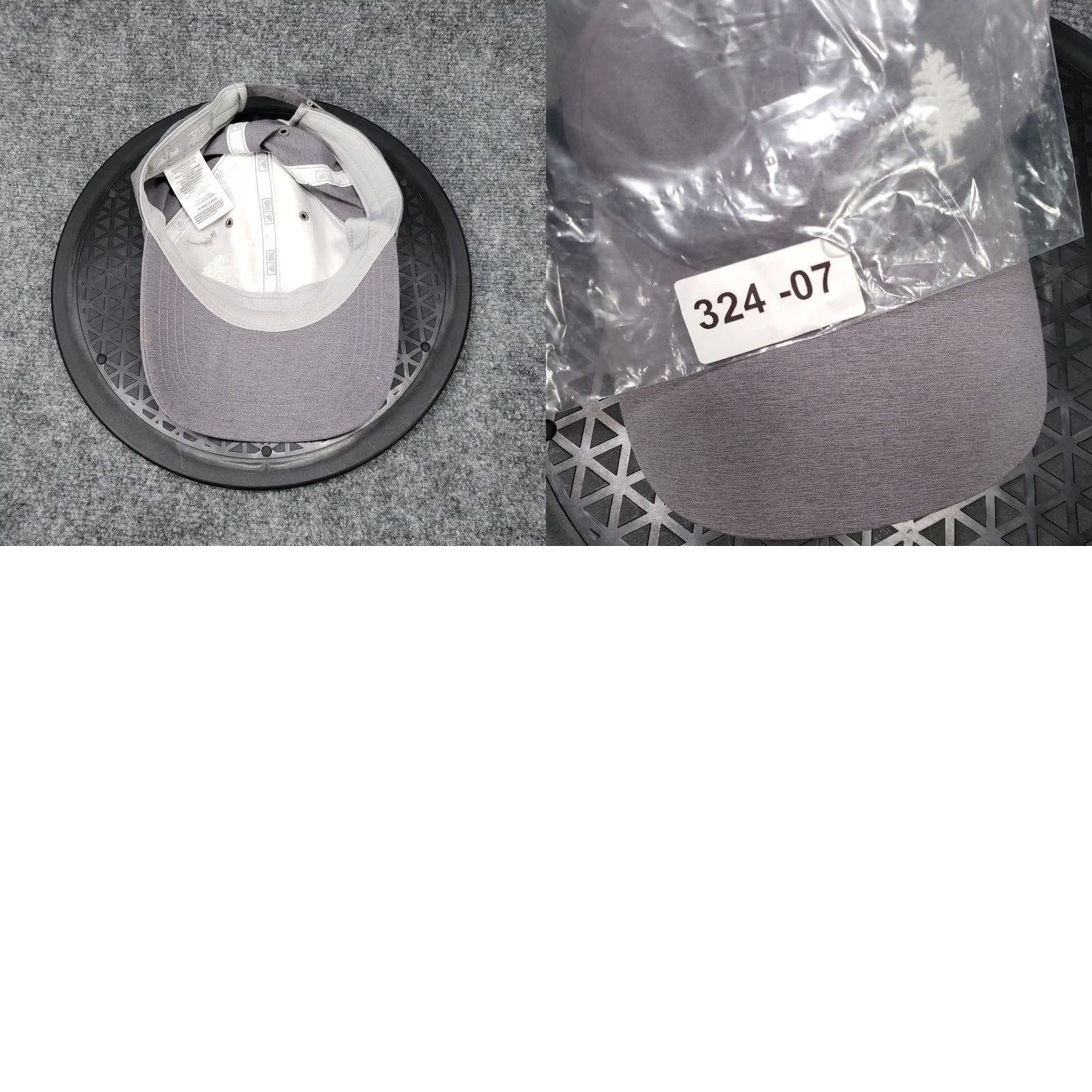 Adidas Adidas Hat Cap Mens One Size Gray Strap Back Embroidered Tree Logo Adjustable Size ONE SIZE - 8 Thumbnail