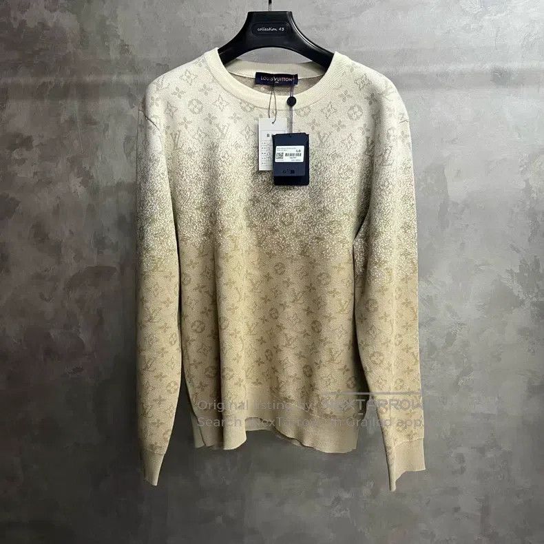 Louis Vuitton Louis Vuitton 26 Latest Crew Neck Pullover Long Sleeve Gra Size US L / EU 52-54 / 3 - 1 Thumbnail