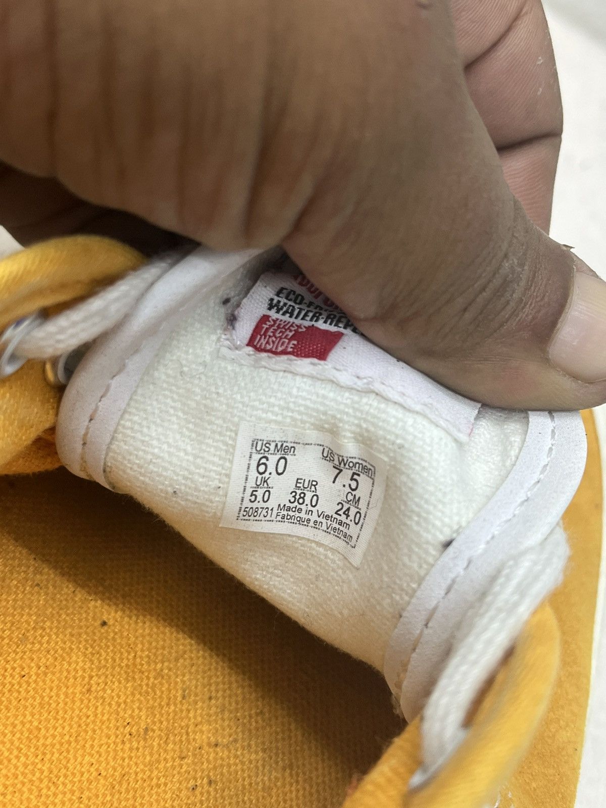 Vans × Vintage VANS PIG SUEDE MANGO MOJITO Size US 7.5 / IT 37.5 - 8 Thumbnail