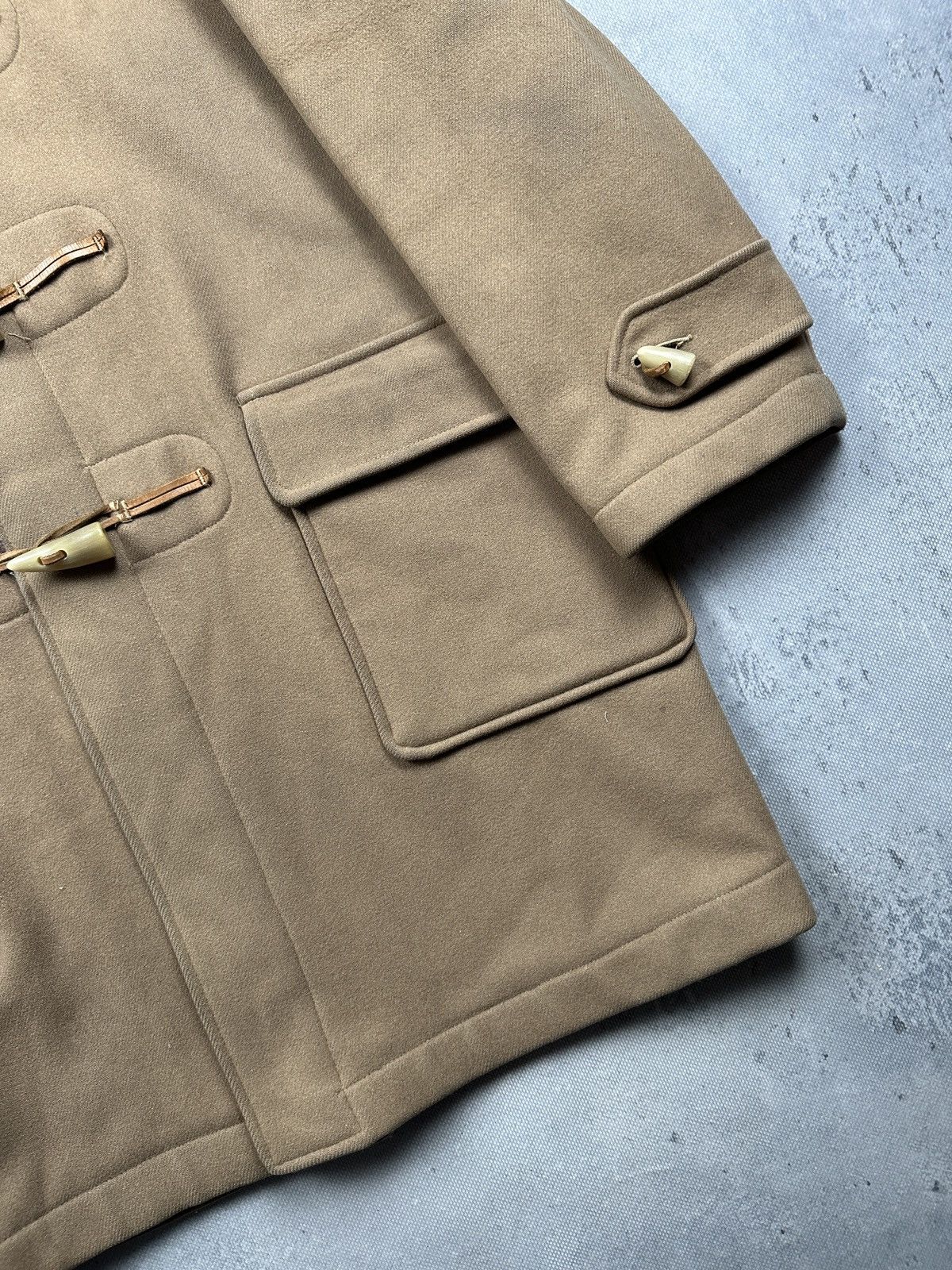 Gloverall Vintage Gloverall Original English Duffle Coat Camel Wool Size US M / EU 48-50 / 2 - 11 Thumbnail