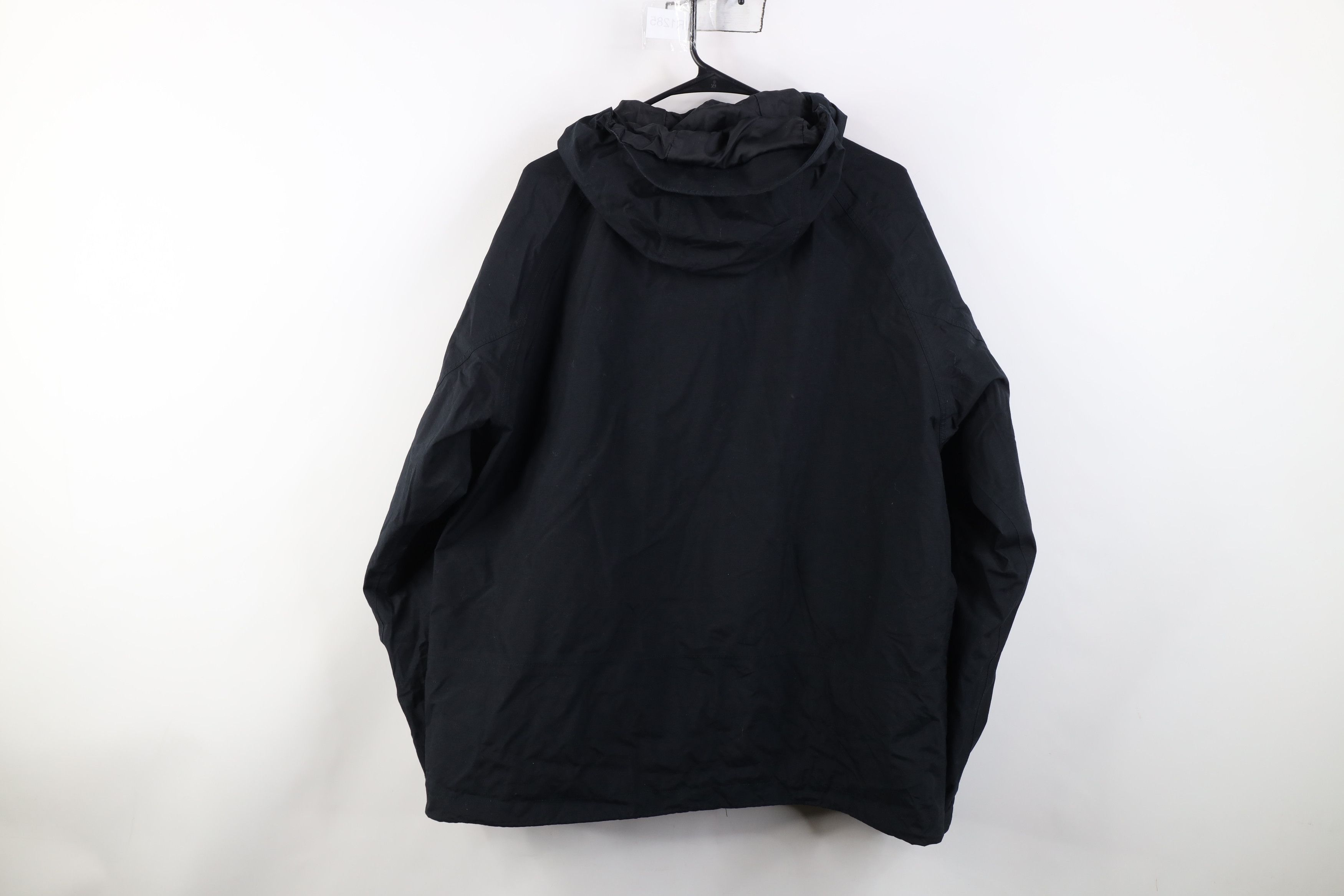 Cabelas Vintage 90s Cabelas Goretex Hooded Rain Jacket Coat Black Size US L / EU 52-54 / 3 - 12 Thumbnail