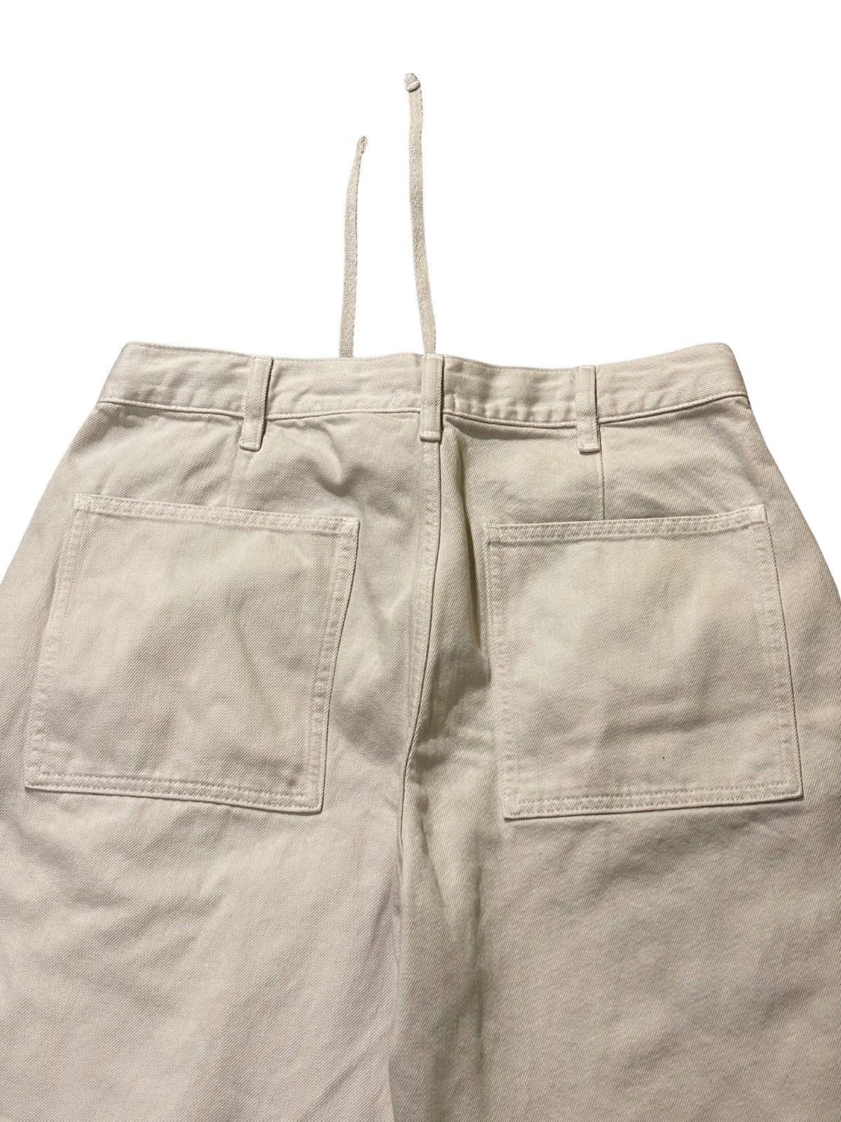 Uniqlo Women’s cream Jeans.wp0302 Size 32" / US 10 / IT 46 - 6 Thumbnail