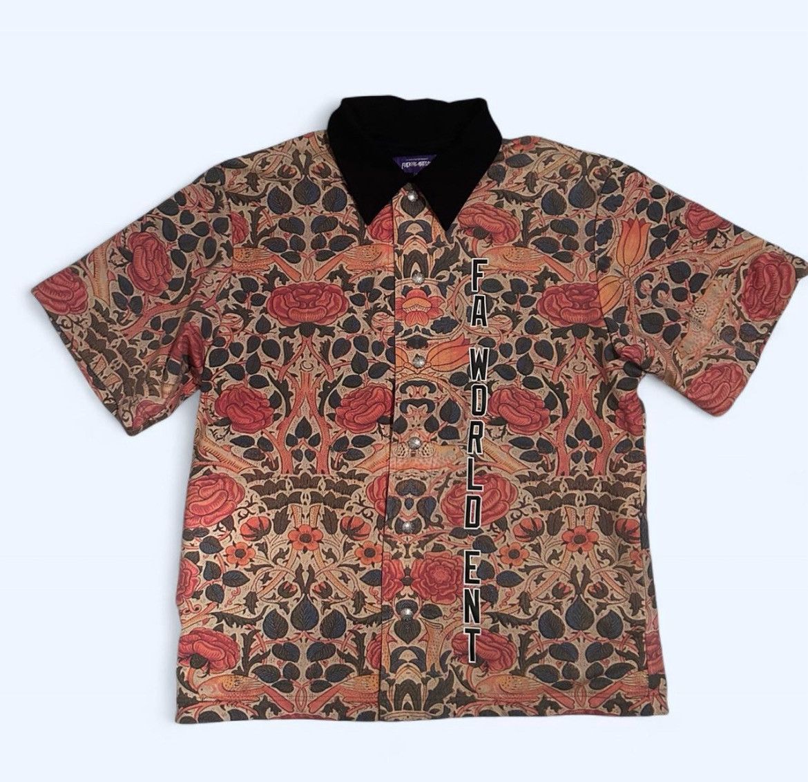 Fucking Awesome Warm up top floral print Size US L / EU 52-54 / 3 - 1 Thumbnail