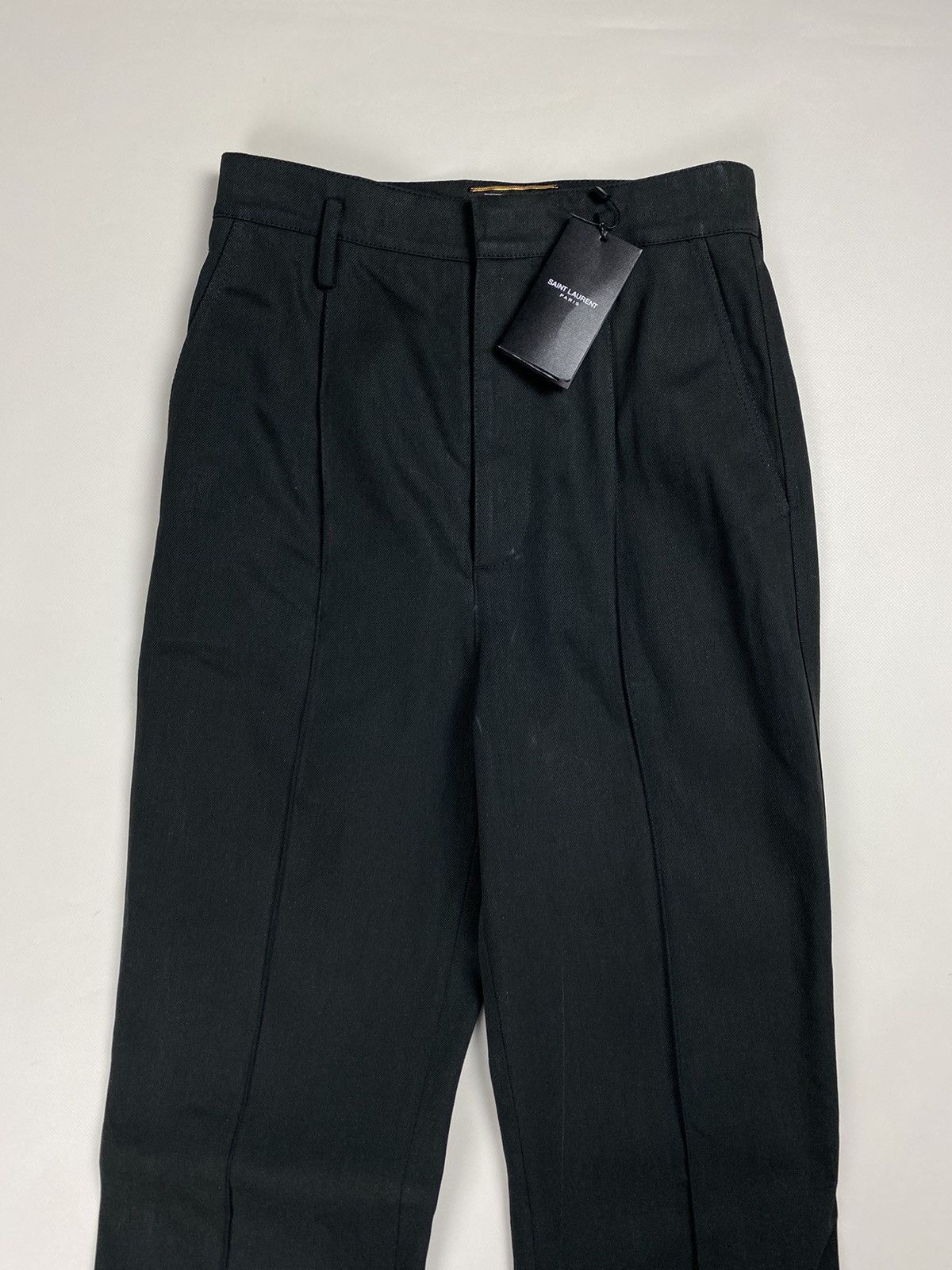 Hedi Slimane × Saint Laurent Paris BNWT! Saint Laurent ladies high rise straight fit jeans Size 28" / US 6 / IT 42 - 6 Thumbnail
