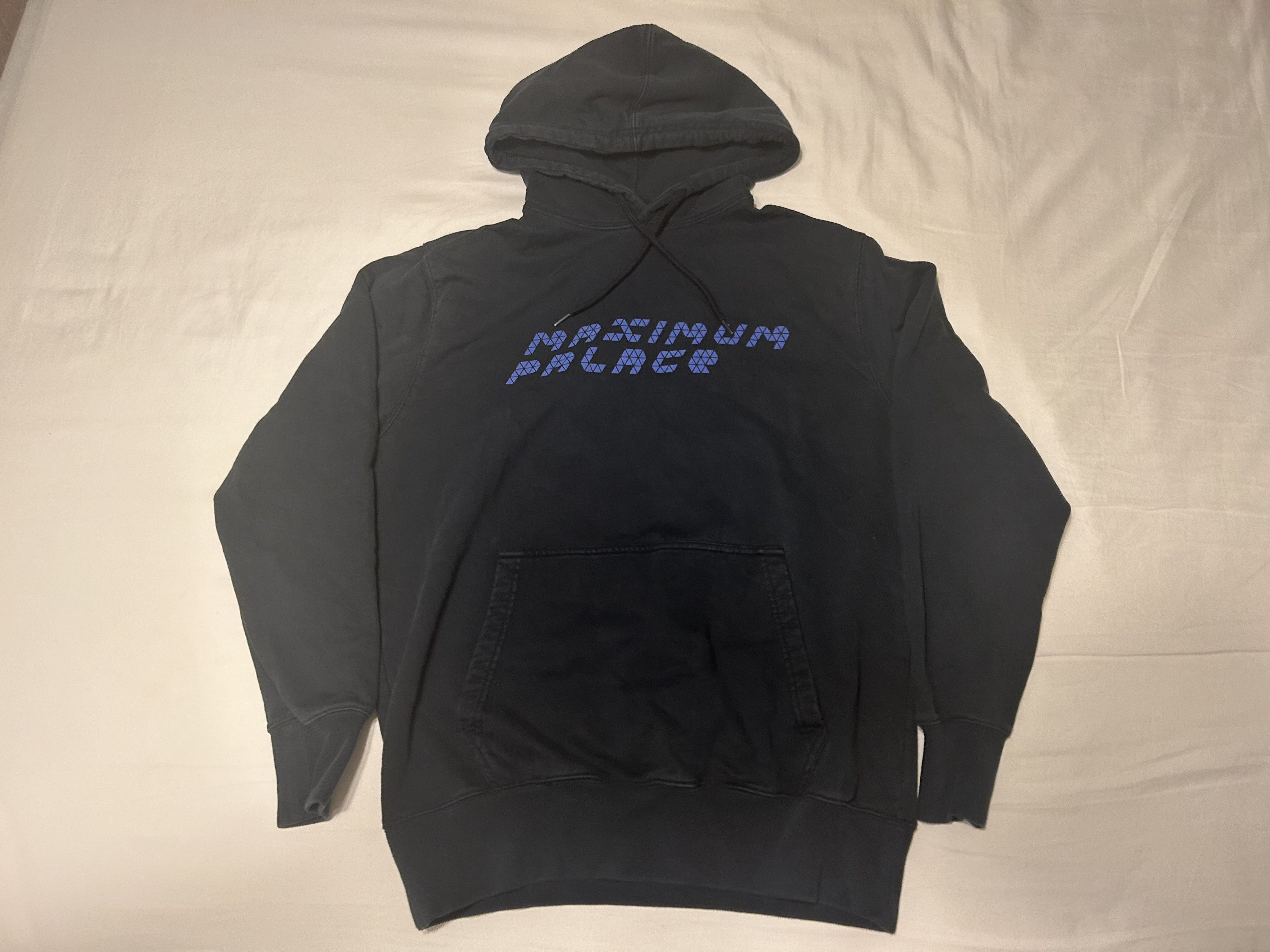 Palace × Streetwear Palace Pro Team 02 Crew Black Sweatshirt Size