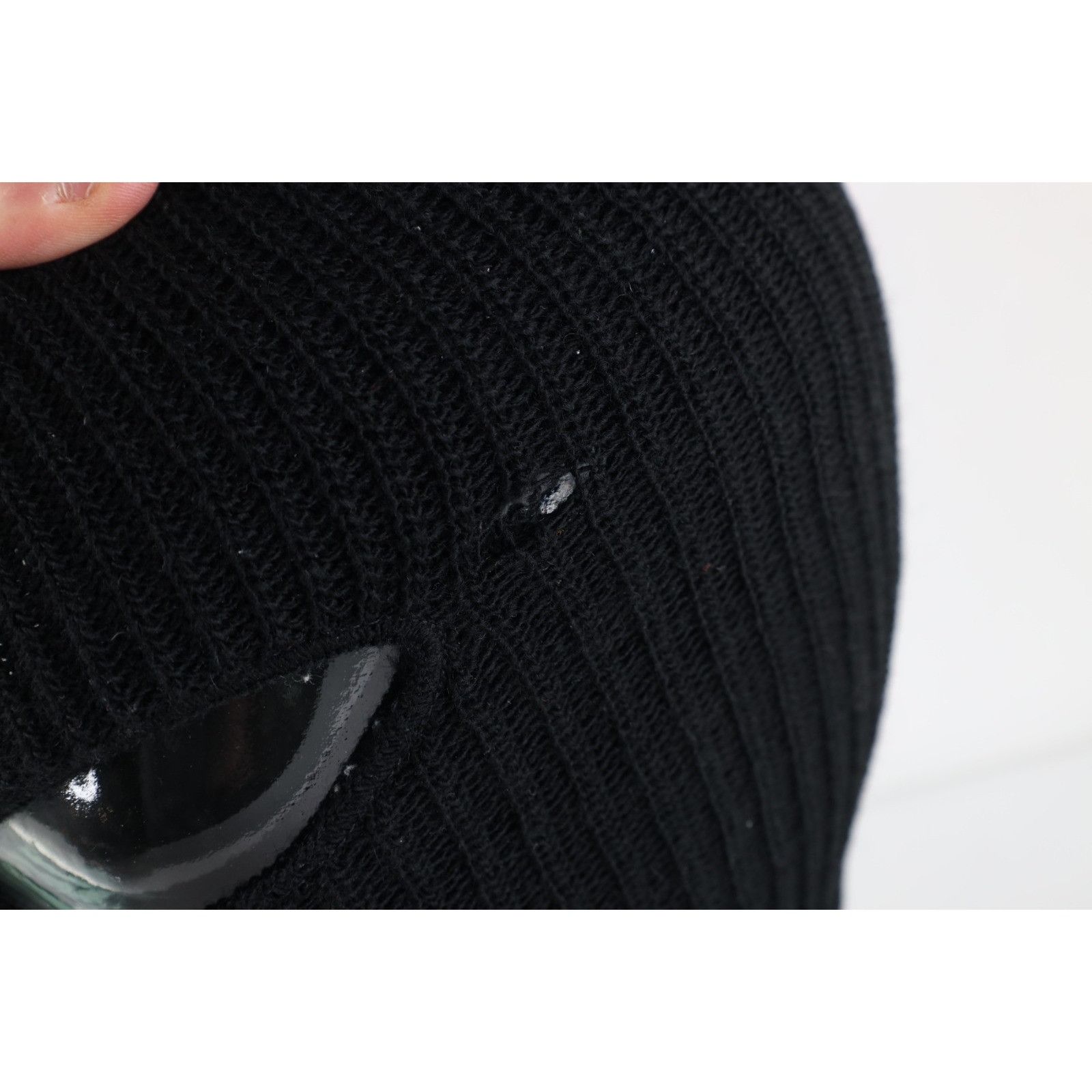 Vintage Vintage 90s Streetwear Ribbed Knit 3 Hole Robber Beanie Size ONE SIZE - 5 Thumbnail