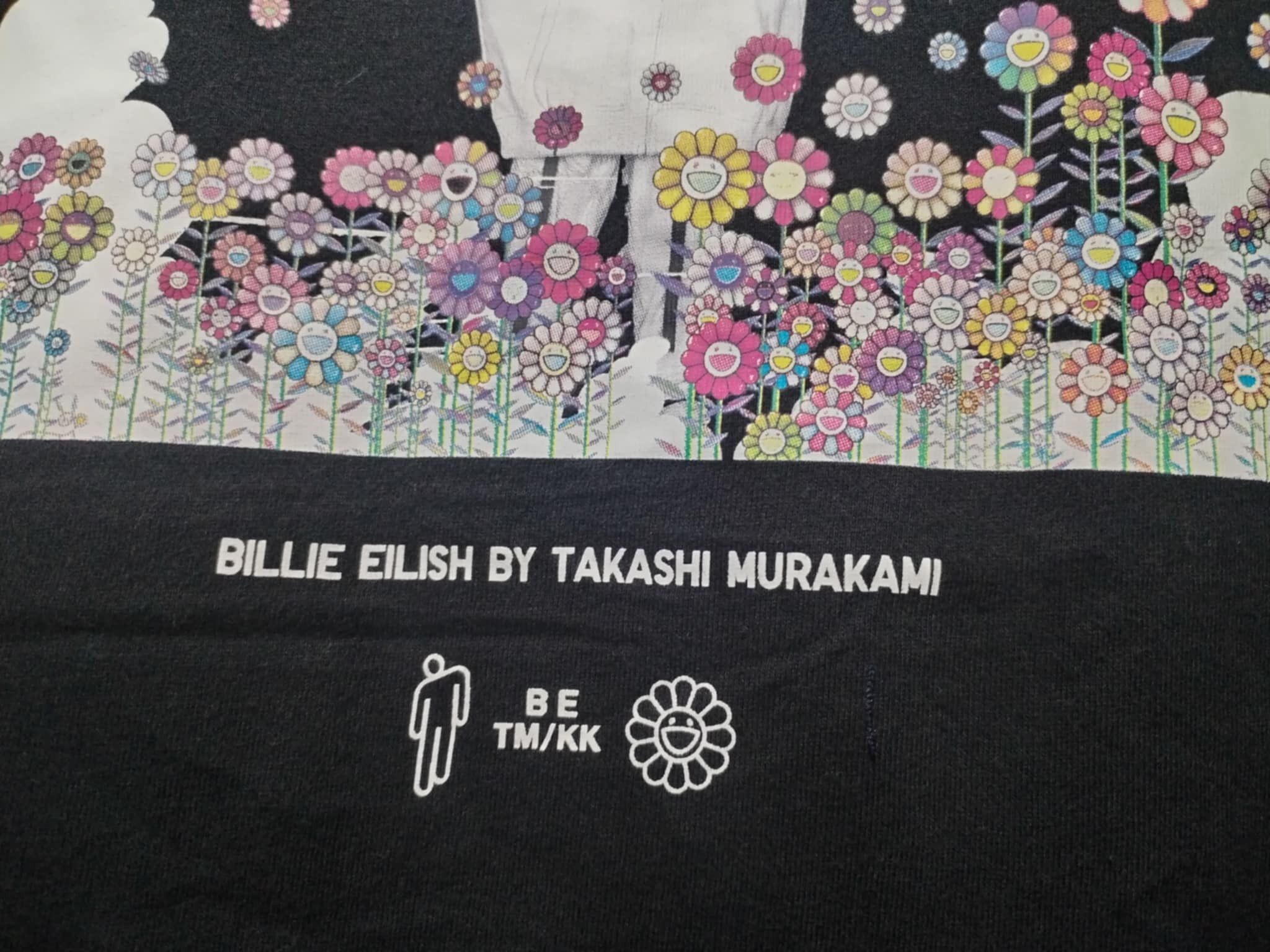 Billie Eilish × Takashi Murakami × Uniqlo BILLIE EILISH TAKASHI MURAKAMI BLACK T-SHIRT Size US S / EU 44-46 / 1 - 6 Thumbnail