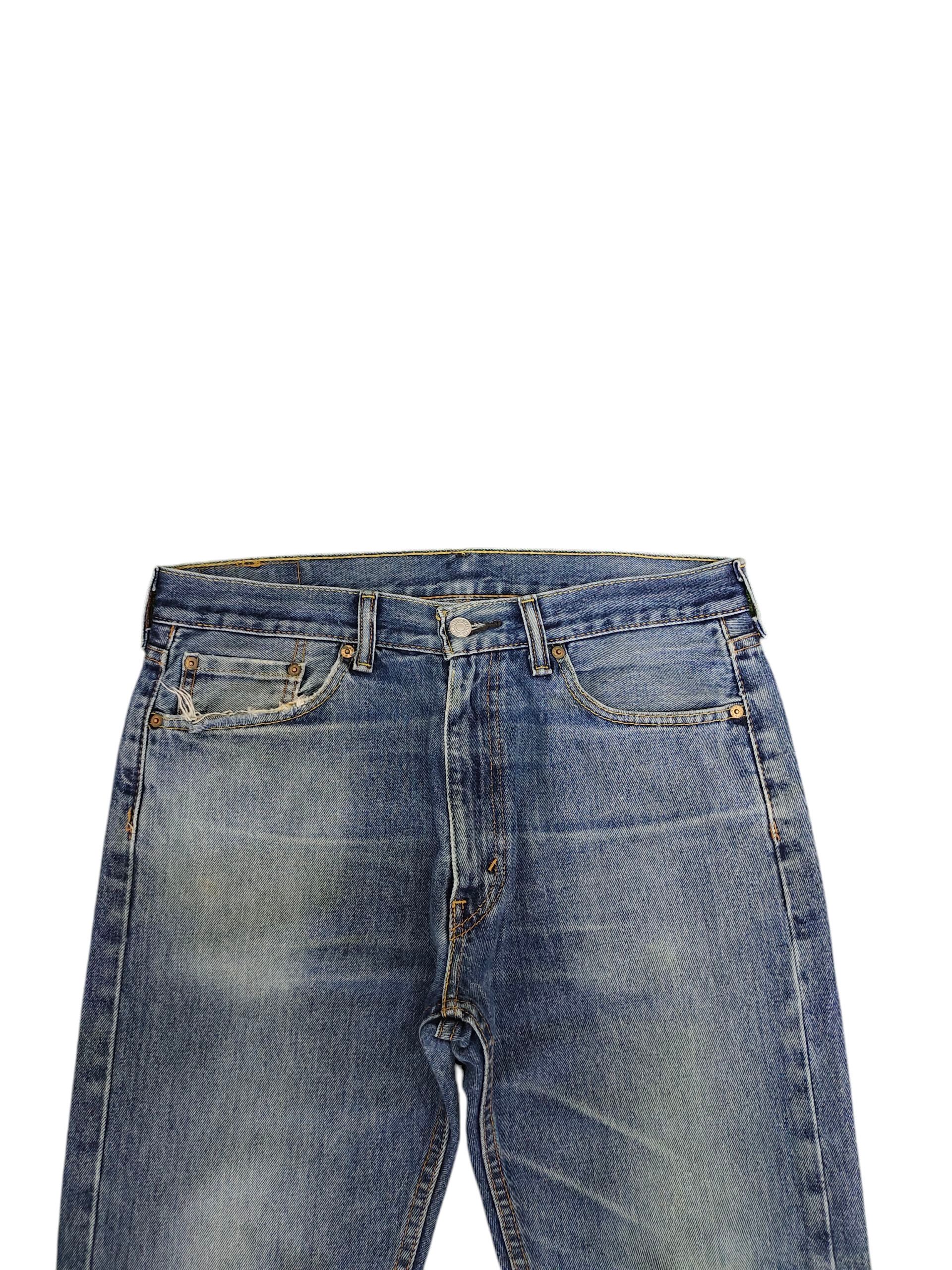 Kapital Vintage Levis 505 Sand Wash Clawmark Distress Denim Jeans Size US 33 - 2 Thumbnail