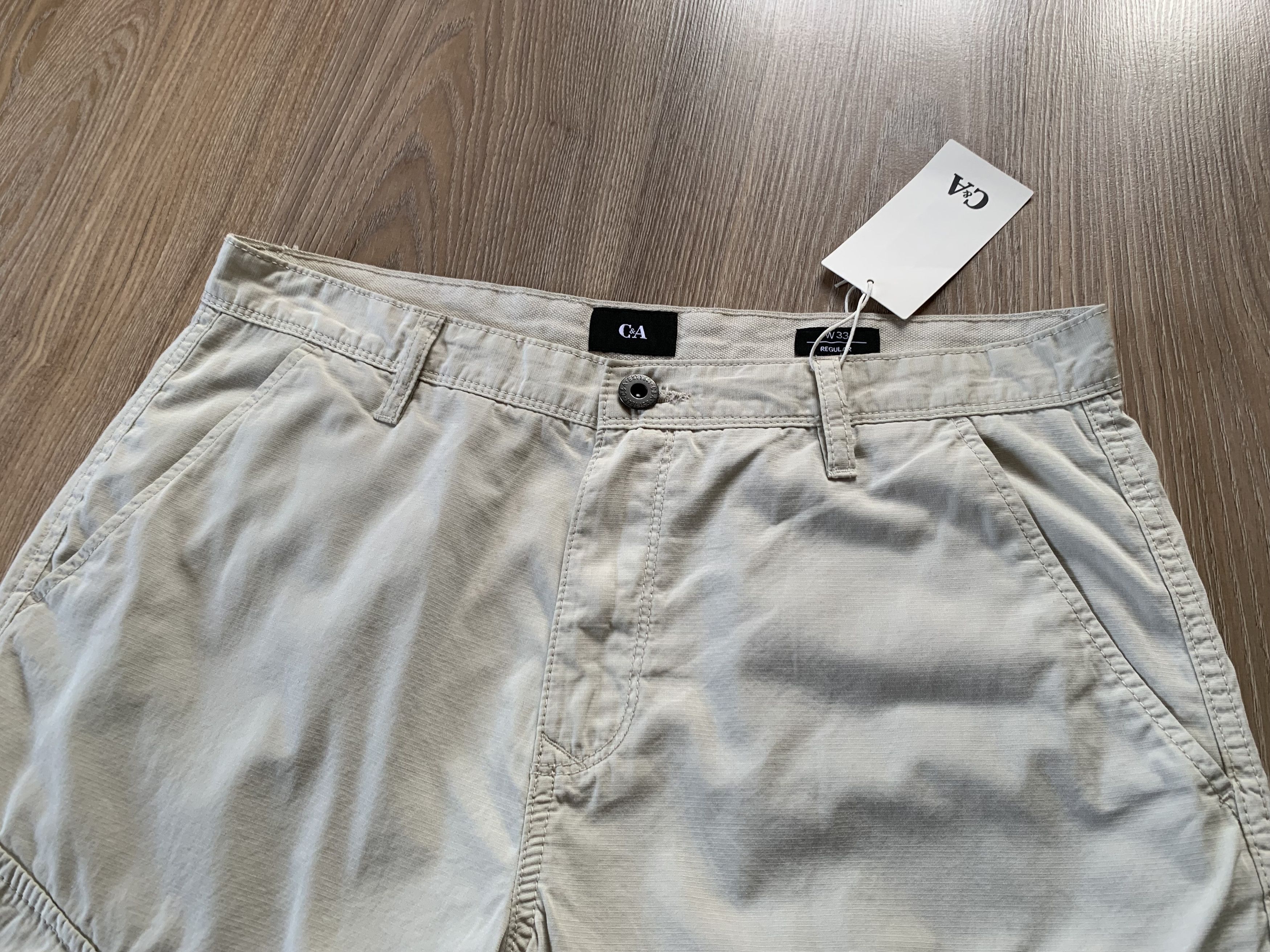 C&A C&A New Cotton Cargo Shorts Size US 33 - 4 Thumbnail