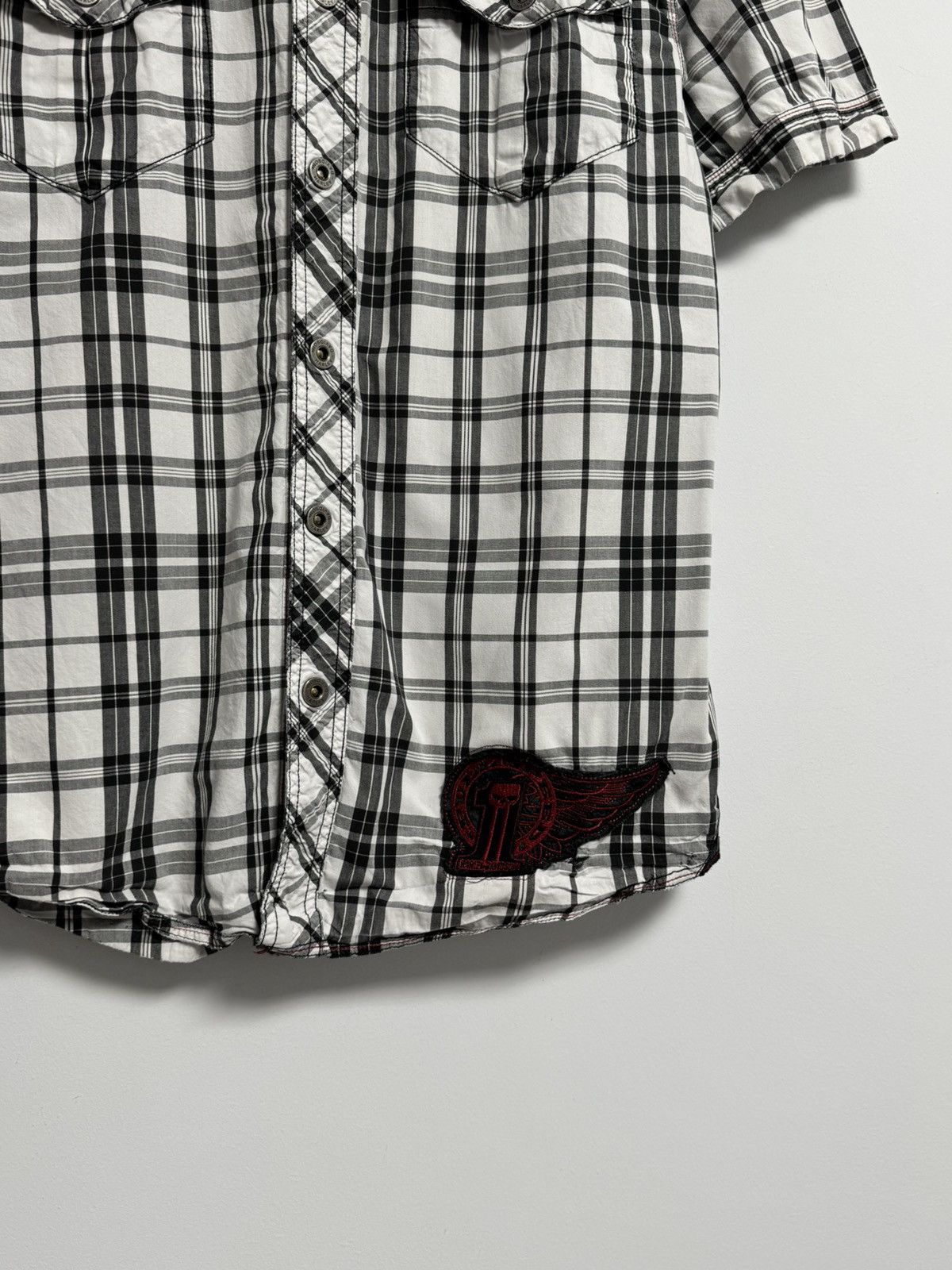Harley Davidson Harley Davidson Y2K style Hype Button Up Shirt Size US M / EU 48-50 / 2 - 3 Thumbnail