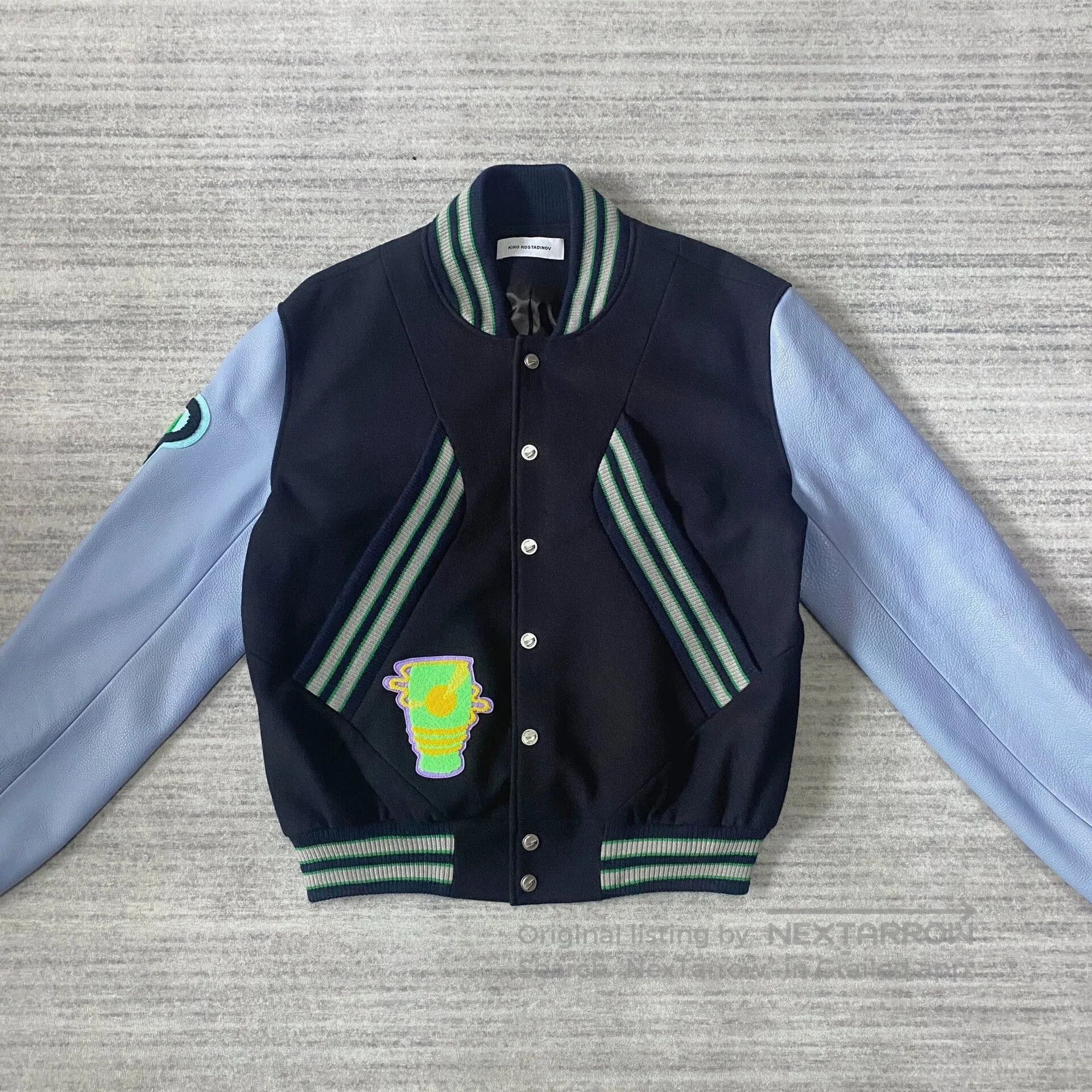 Kiko Kostadinov Kiko Kostadinov Black Varsity Jacket for Rent. Size US M / EU 48-50 / 2 - 2 Thumbnail