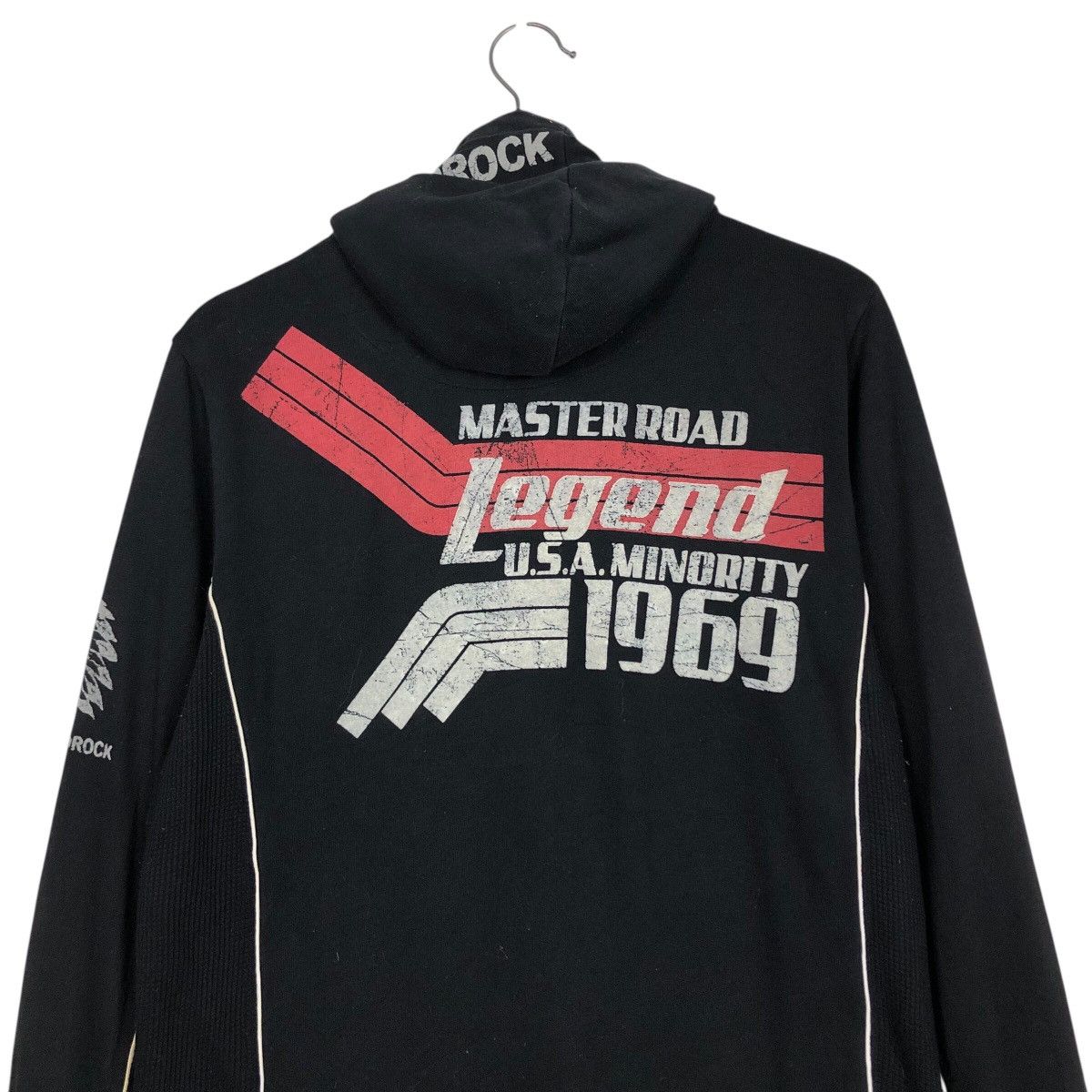 Japanese Brand Vintage R Spirit Motorcycle Graphic Zip Hoodie Black Size US L / EU 52-54 / 3 - 9 Thumbnail