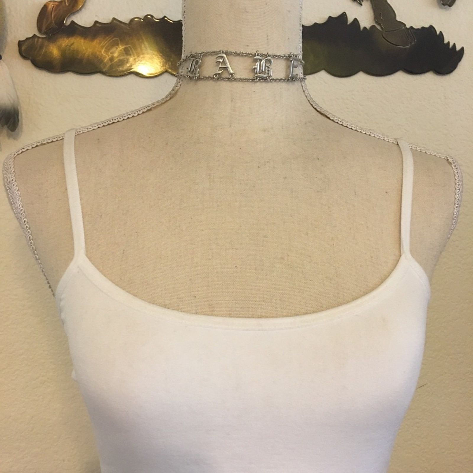 Jewelry Silver tone “BABE” chain link choker necklace Size ONE SIZE - 3 Thumbnail
