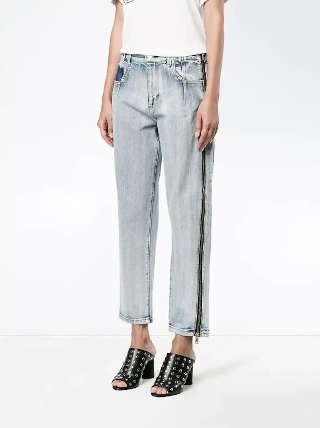3.1 Phillip Lim 3.1 Phillip Lim Denim Jeans Zipper Rare Design Size 31" - 1 Thumbnail