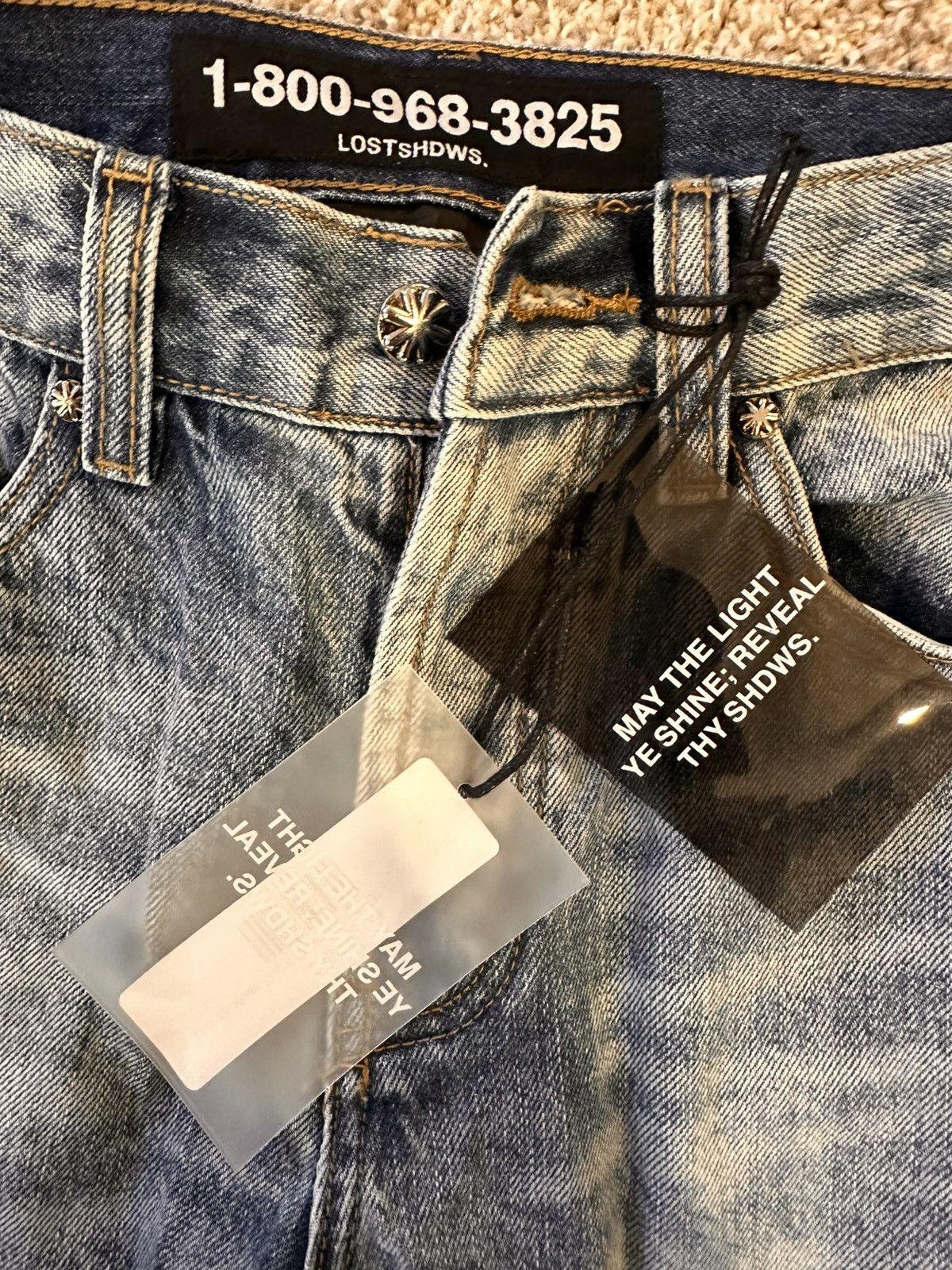 LOSTSHDWS Lost shdws Jeans size 32 Size US 32 / EU 48 - 3 Thumbnail