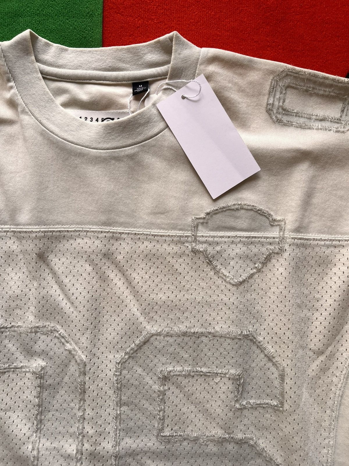 Maison Margiela × Supreme M Supreme MM6 Maison Margiela Cotton Football Jersey White Size US M / EU 48-50 / 2 - 10 Thumbnail