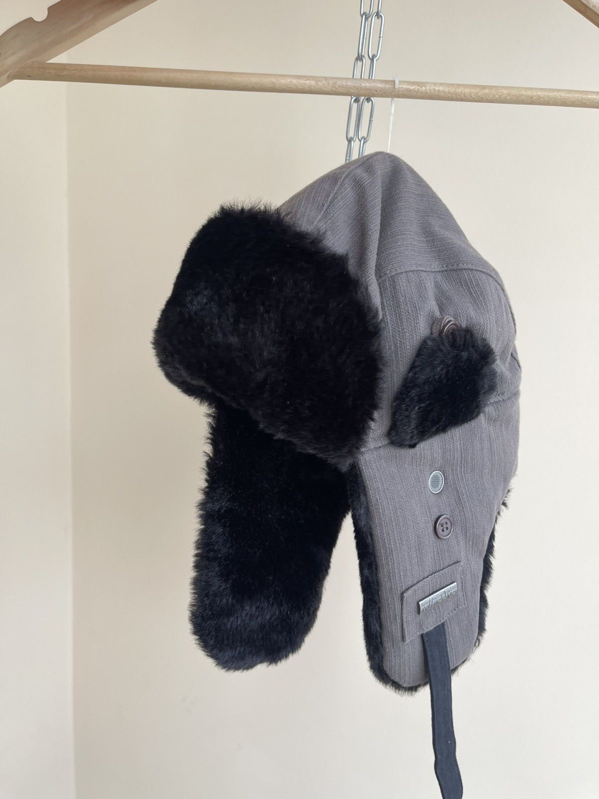 Rip Curl Faux Fur Trapper Aviator Bomber Trooper Hat Vintage Y2K 2000 Size ONE SIZE - 3 Thumbnail