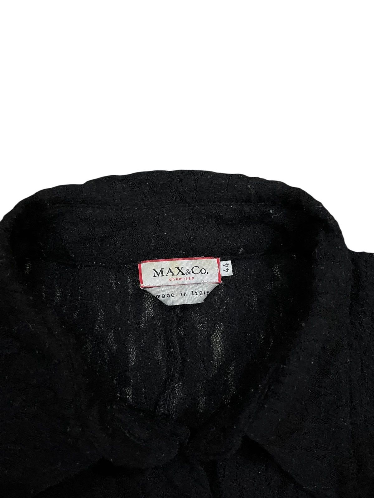 Other MAX&CO SHIRT BUTTON UP BLACK Size M / US 6-8 / IT 42-44 - 4 Thumbnail
