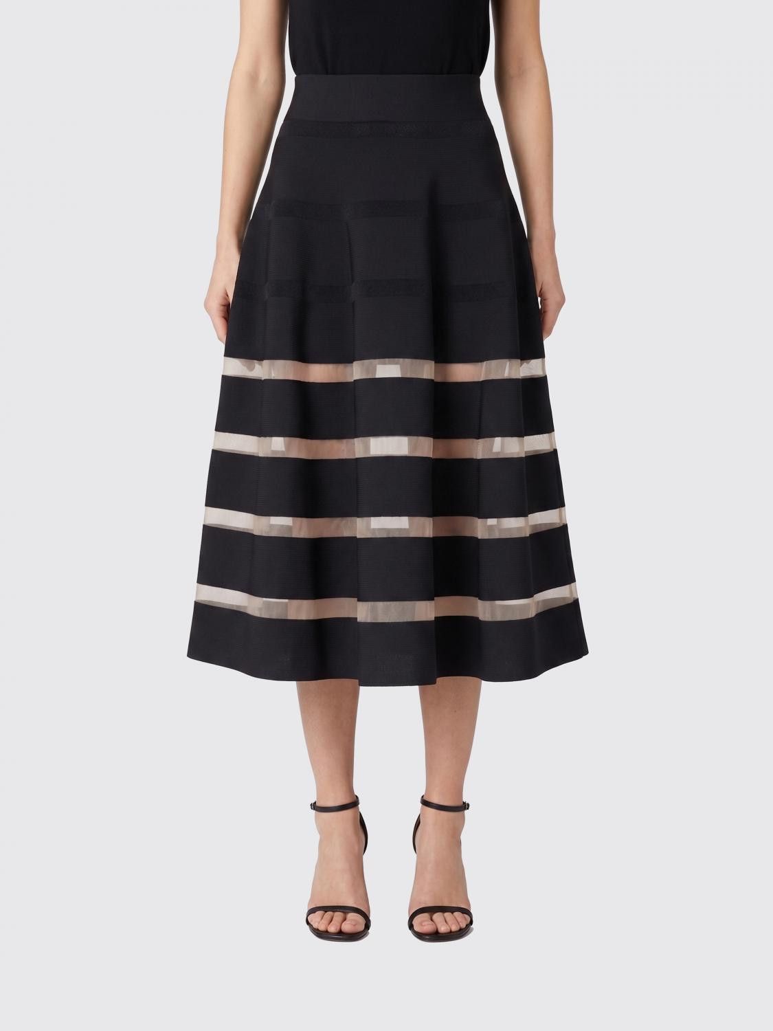 Balmain Balmain Skirt Woman Black Size 27" / US 4 / IT 40 - 1 Thumbnail