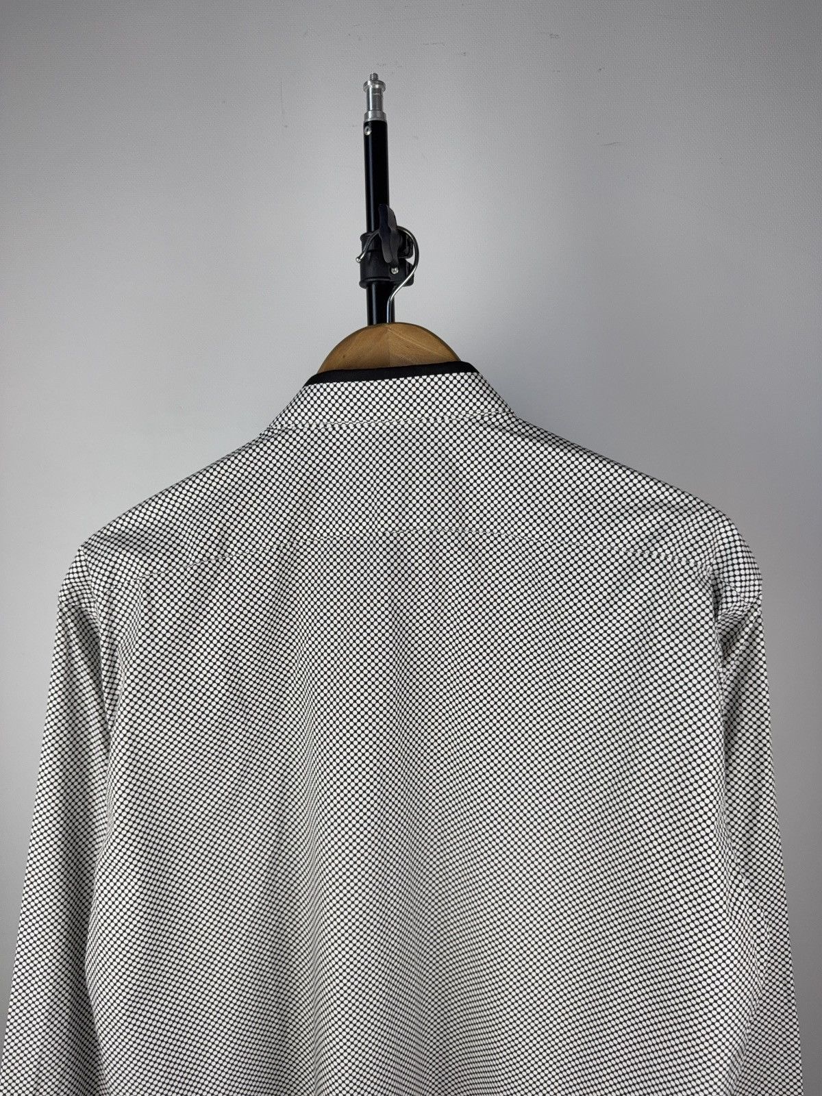 Karl Lagerfeld Luxury Designer 00s Karl Lagerfeld Dot pattern shirt Size US XL / EU 56 / 4 - 9 Thumbnail