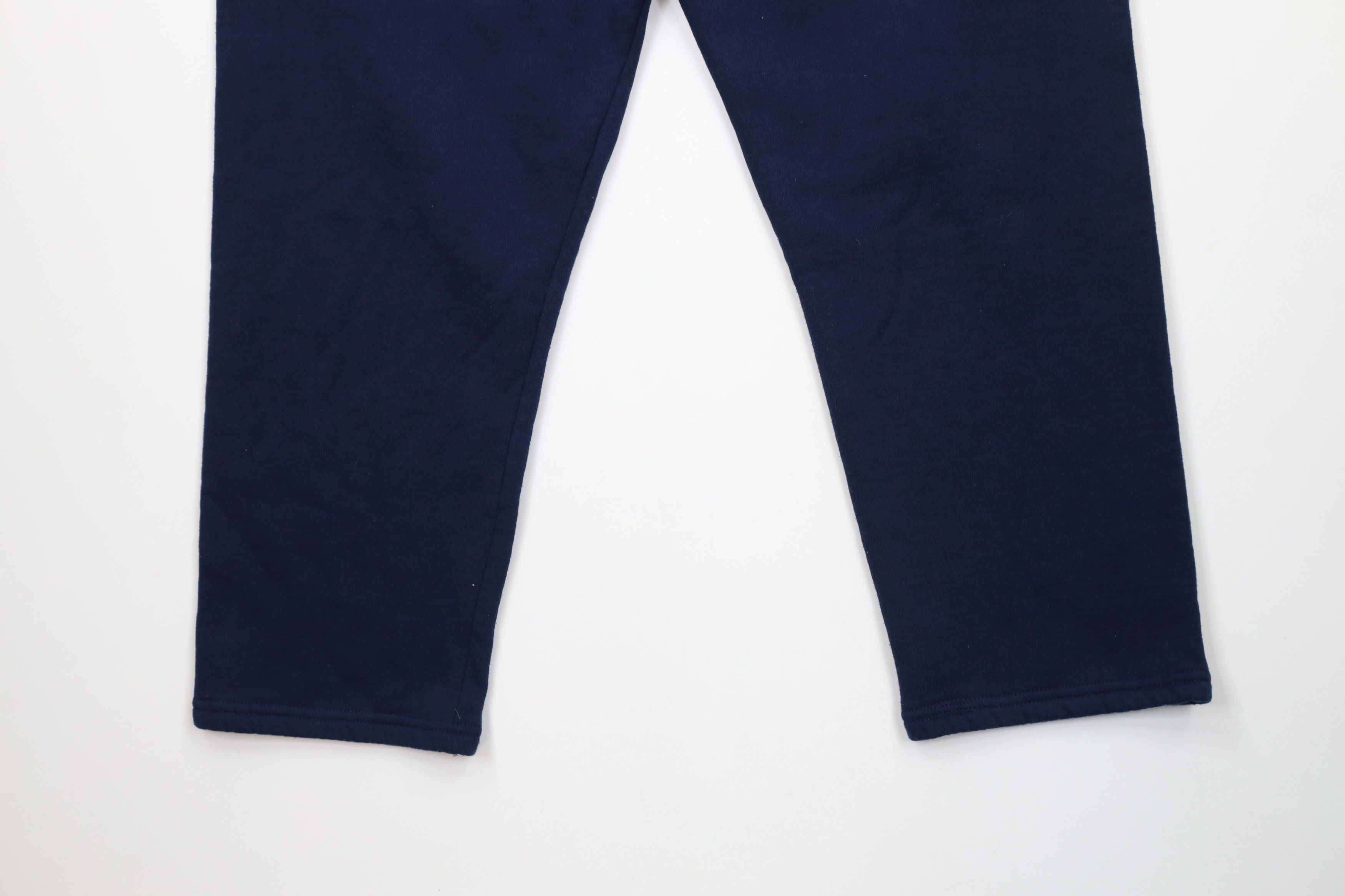 Russell Athletic × Vintage Vintage 90s Russell Athletic Sweatpants Pants Navy Blue USA Size US 36 / EU 52 - 11 Thumbnail