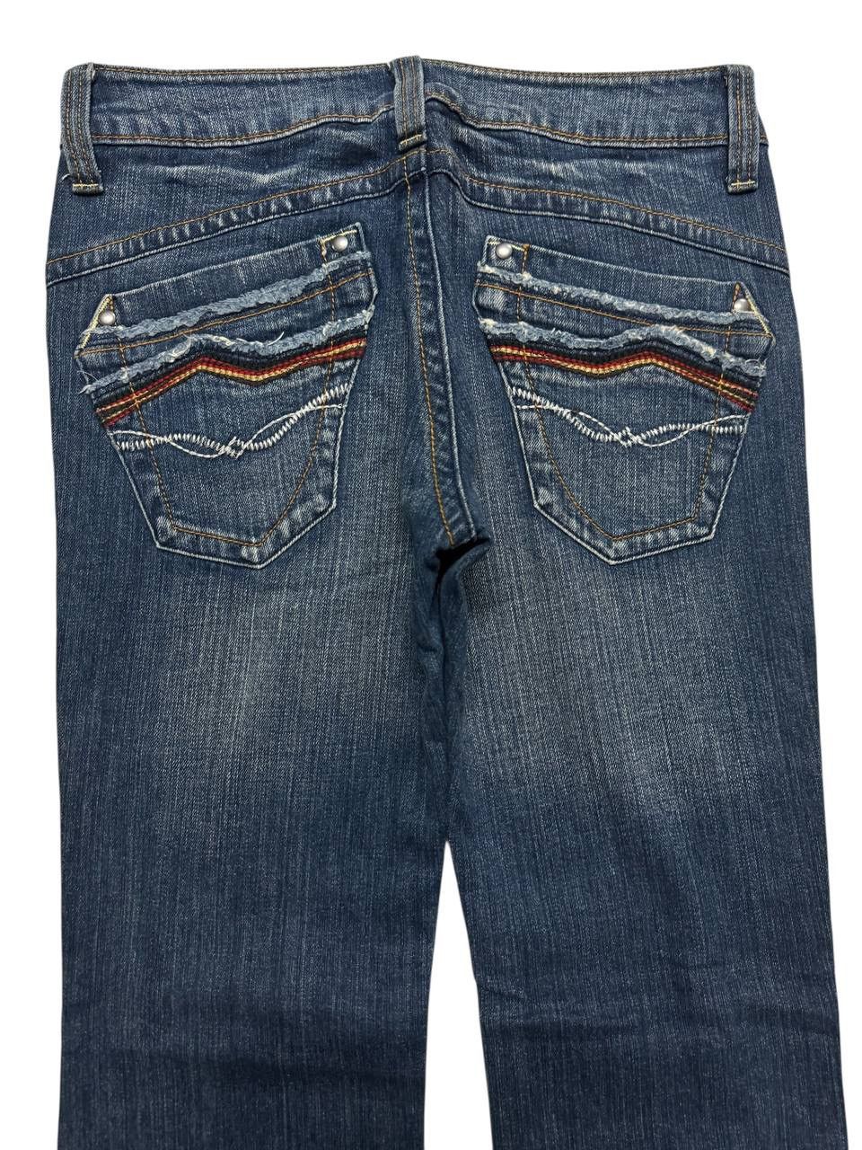 Designer 💥Flared💥Vintage Japanese Mudwash Bell Bottom Jeans Size US 29 - 7 Thumbnail
