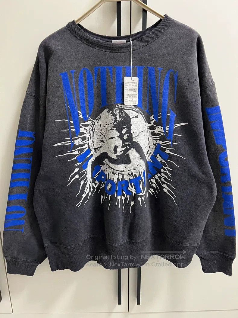 Saint Michael Saint Michael Holy Child Tadpole Retro Made Old Sweater Size US L / EU 52-54 / 3 - 1 Thumbnail