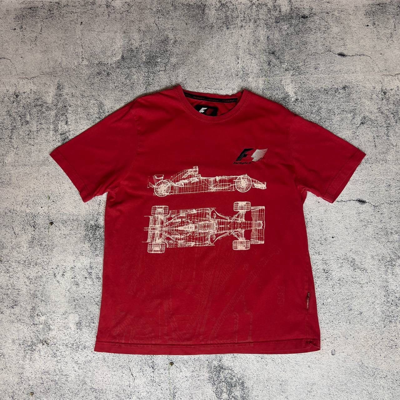 Formula 1 Formula 1 F1 Tee Men's Size M Cotton Red Short Sleeve ` Size US M / EU 48-50 / 2 - 1 Thumbnail