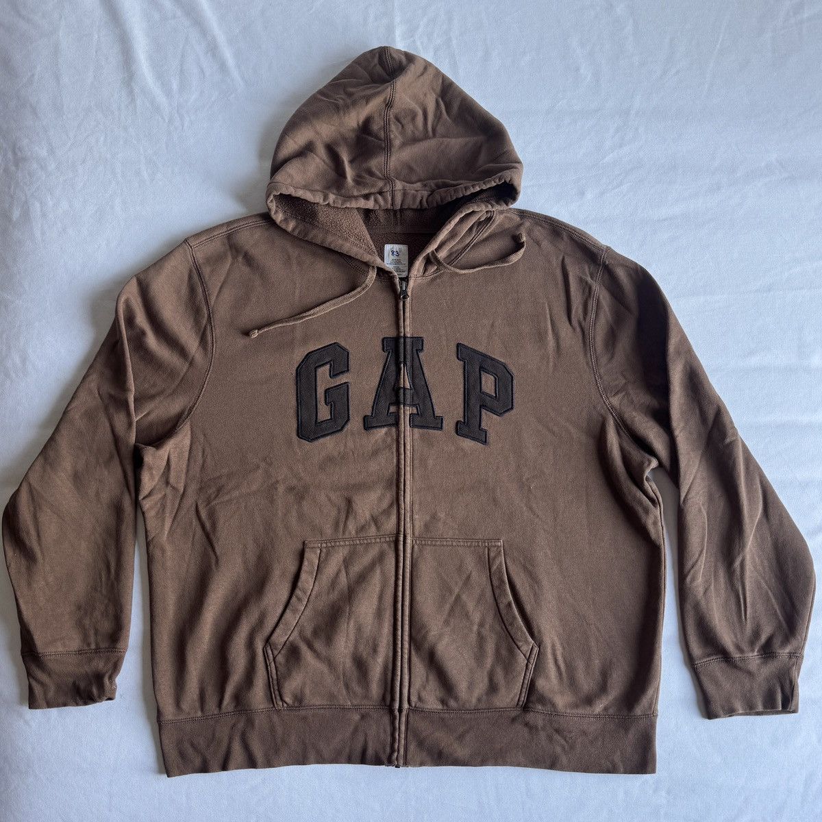 Gap Brown GAP zip up hoodie Size US XXL / EU 58 / 5 - 1 Thumbnail