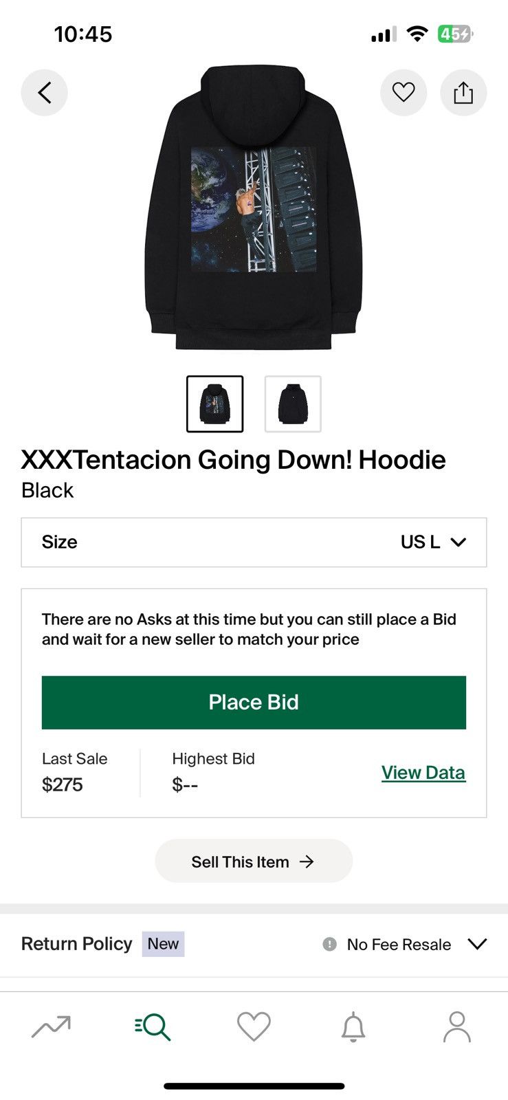 Other Xxxtentacion Size US L / EU 52-54 / 3 - 1 Thumbnail