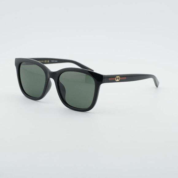 Gucci GG1984SK 001 Sunglasses Black Square Frame Grey