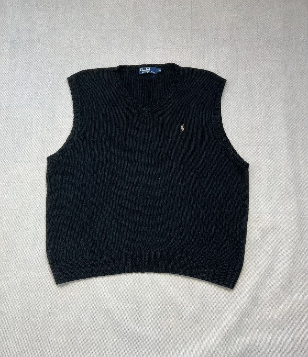 Polo Ralph Lauren × Ralph Lauren × Vintage Vest Sweater Polo Ralph Lauren Vintage 90’s Size US XXL / EU 58 / 5 - 1 Thumbnail