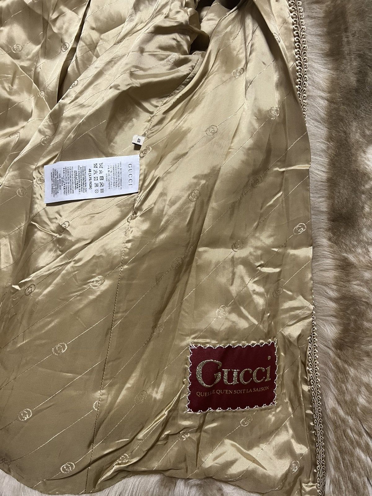 Gucci $7,000+Value Shearling fur jacket as worn by Harry Styles Size US M / EU 48-50 / 2 - 14 Thumbnail