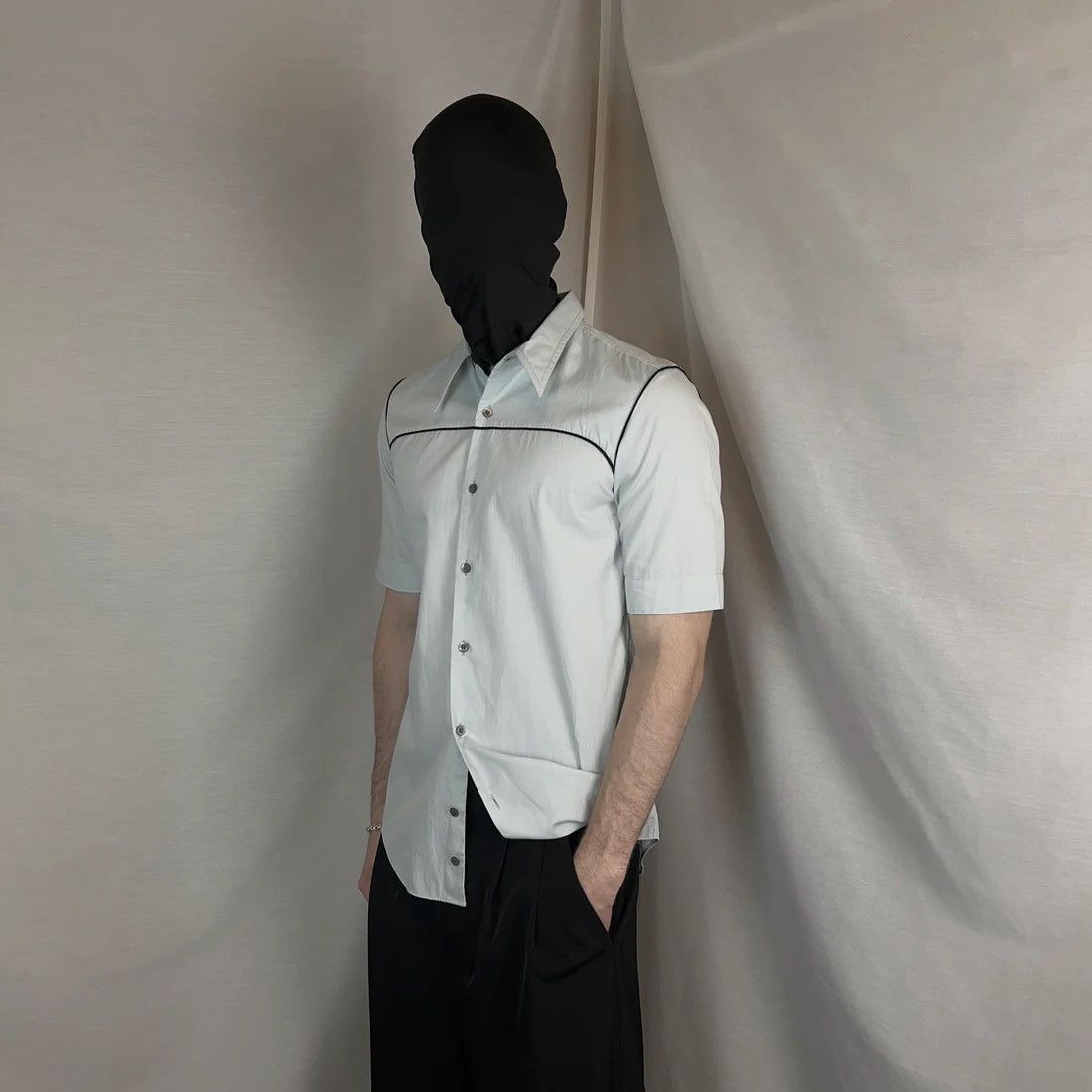 Dries Van Noten Dries Van Noten Western Piping Shirt - AW18 Size US S / EU 44-46 / 1 - 2 Thumbnail