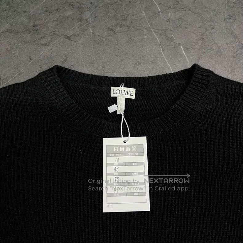 Loewe Loewe Chest Embroidered LOGO Knit Sweater Size M / US 6-8 / IT 42-44 - 4 Thumbnail
