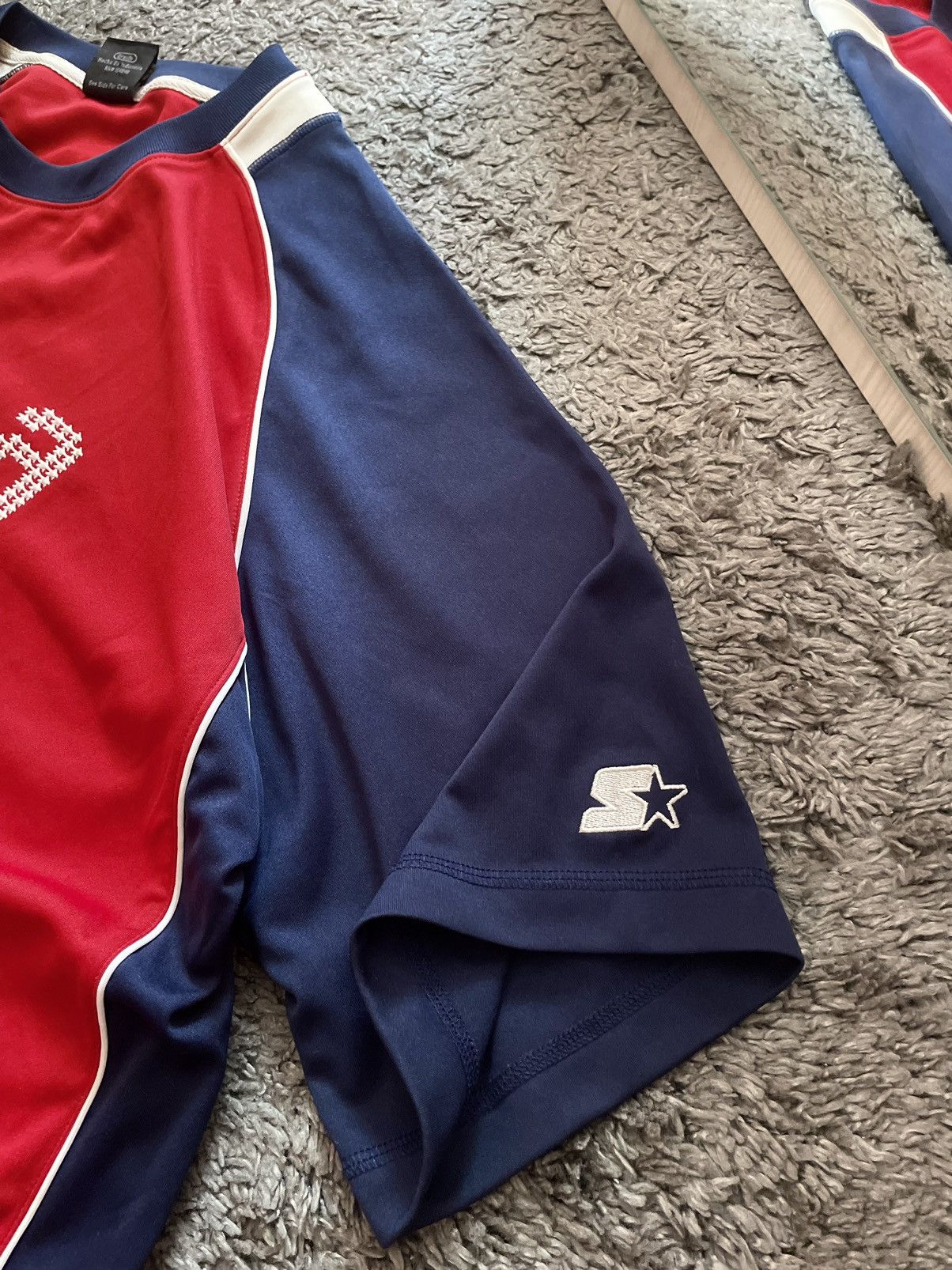 Starter × Vintage 00s Starter T-Shirt Streetwear Vintage Center Logo Y2k Size US L / EU 52-54 / 3 - 8 Thumbnail
