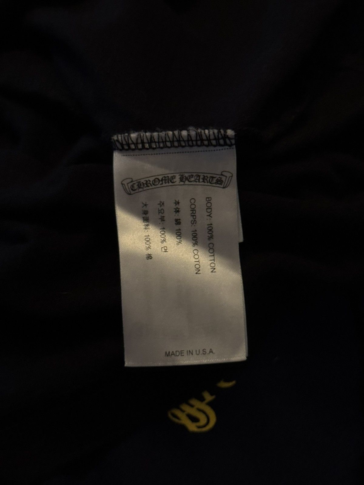 Chrome Hearts Chrome Hearts Block logo shirt Size US S / EU 44-46 / 1 - 7 Thumbnail