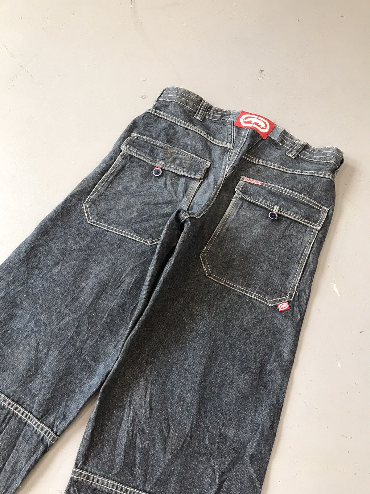 Ecko Unltd. × Vintage Y2K style Ecko UNLTD Denim Size US 35 - 6 Thumbnail