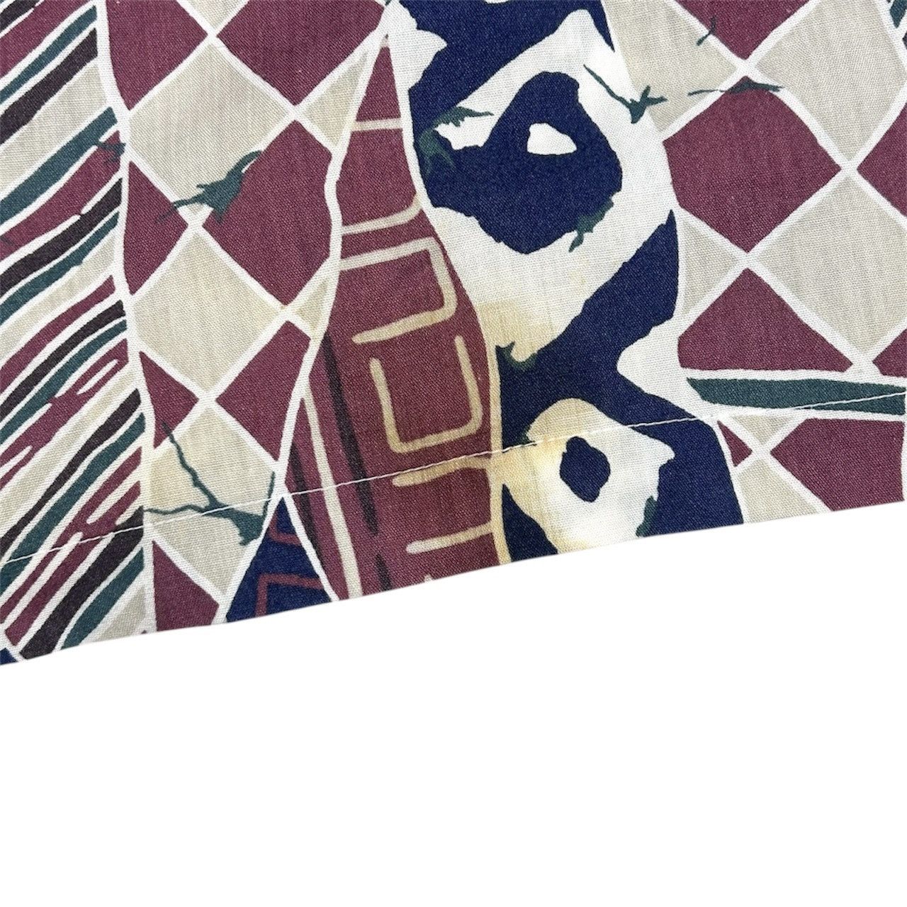 Other Pulau Seribu Pacific Abstract Tribal Geometric Hawaii Shirt Size US XL / EU 56 / 4 - 6 Thumbnail