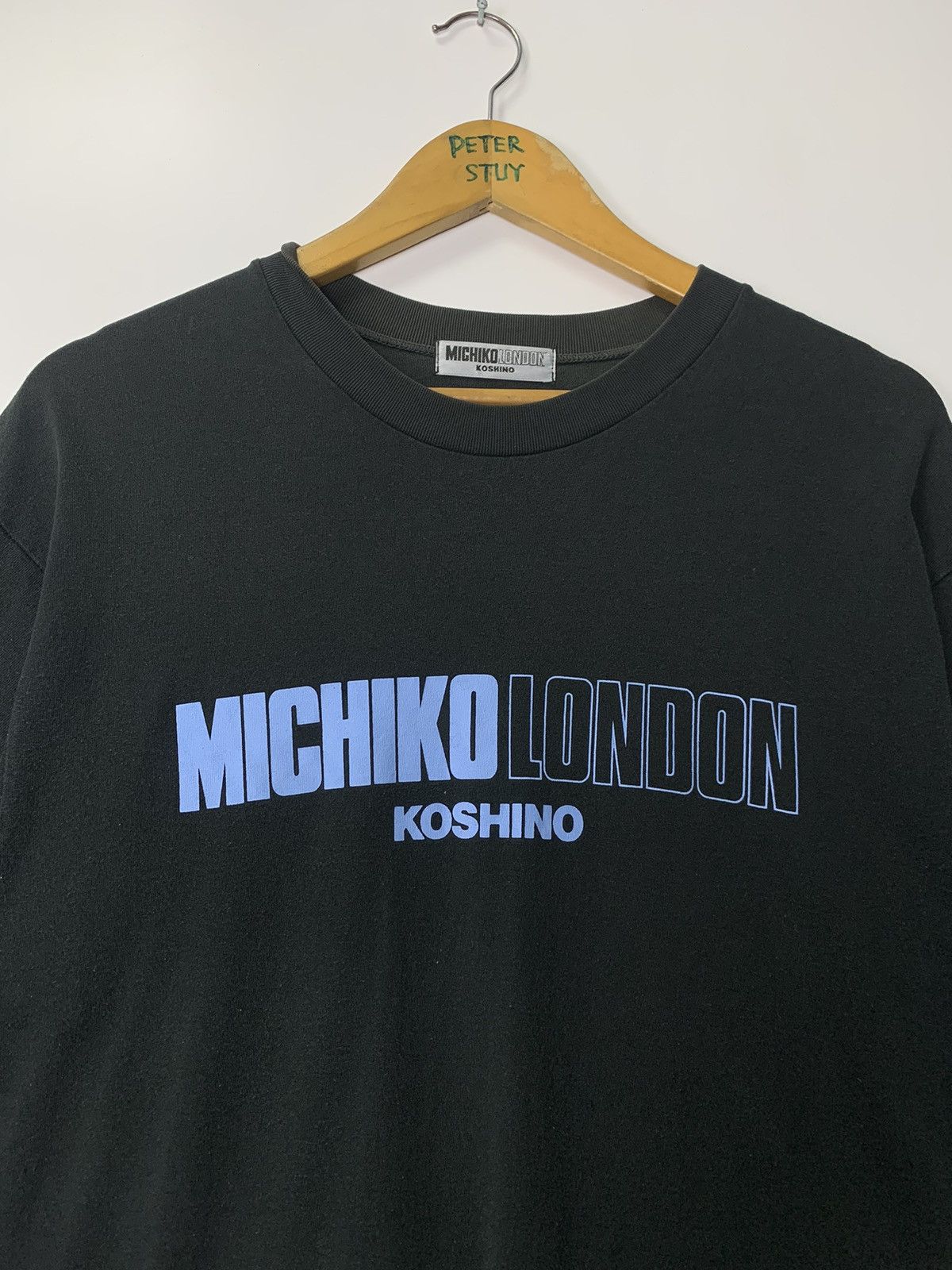 Michiko Koshino London × Vintage Vintage Michiko Koshino London Logo t-shirt Size US M / EU 48-50 / 2 - 3 Thumbnail