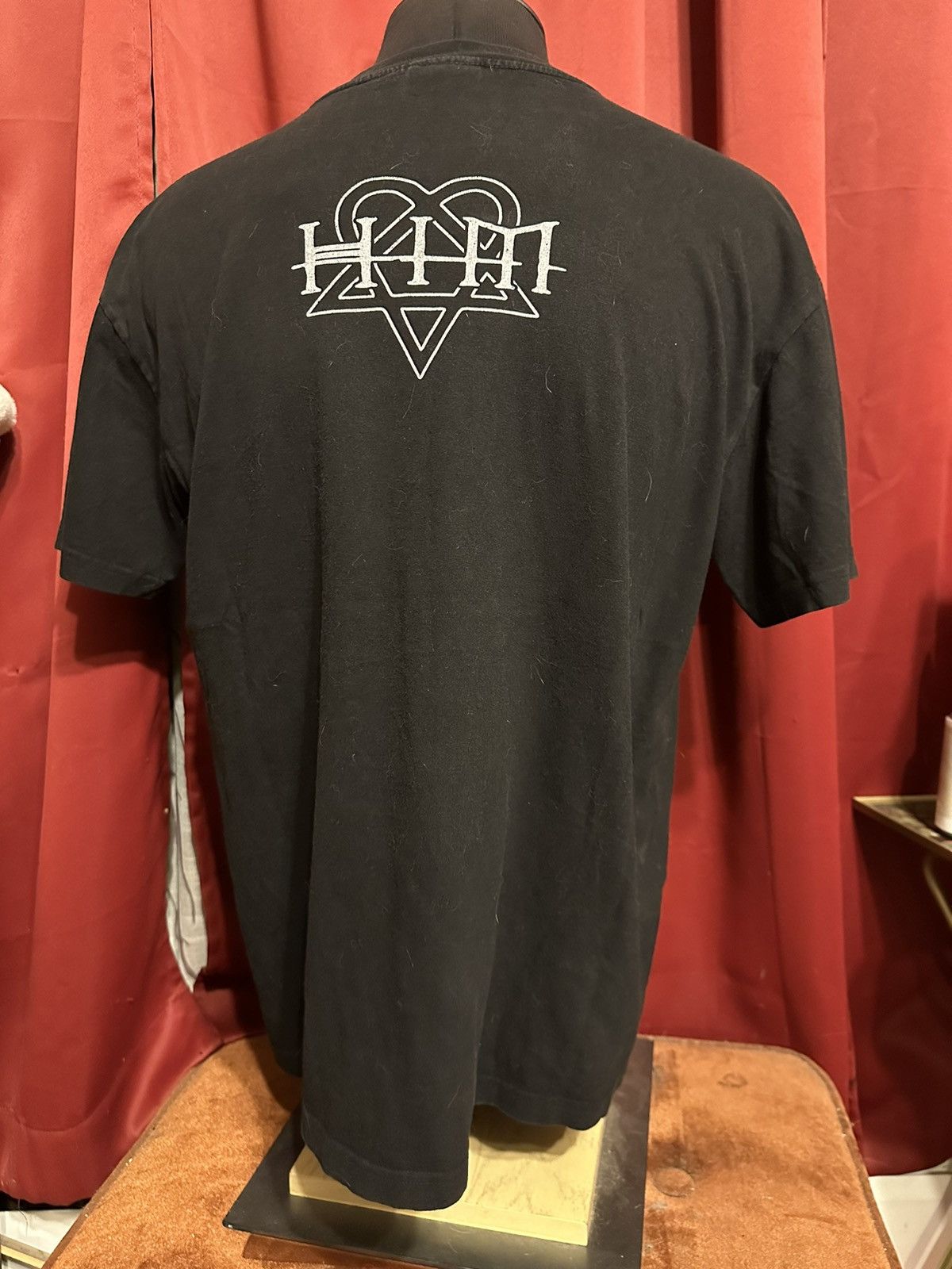 Band Tees Vintage HIM Band Tshirt 90’s Heartogram Goth Punk Grail Size US XL / EU 56 / 4 - 2 Thumbnail