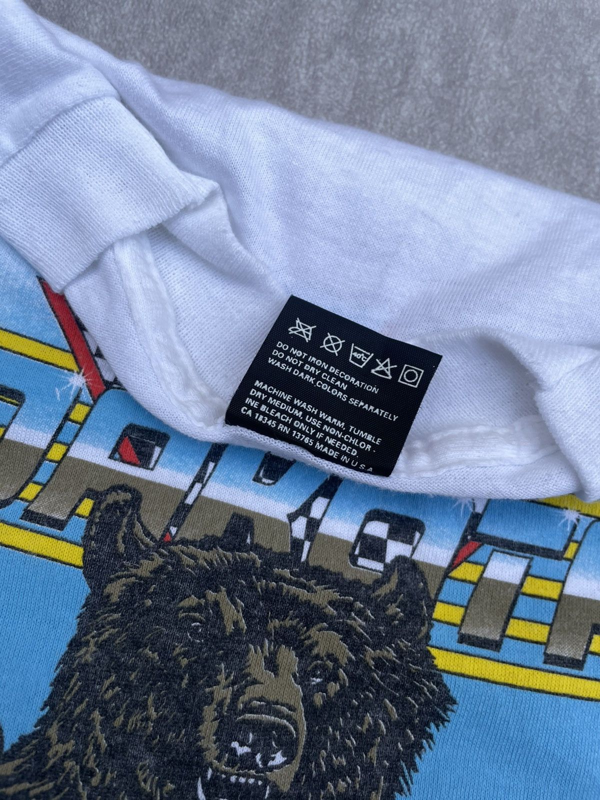 Vintage Vintage 90’s Monster Truck Bear Foot Racing Tee Size US M / EU 48-50 / 2 - 5 Thumbnail